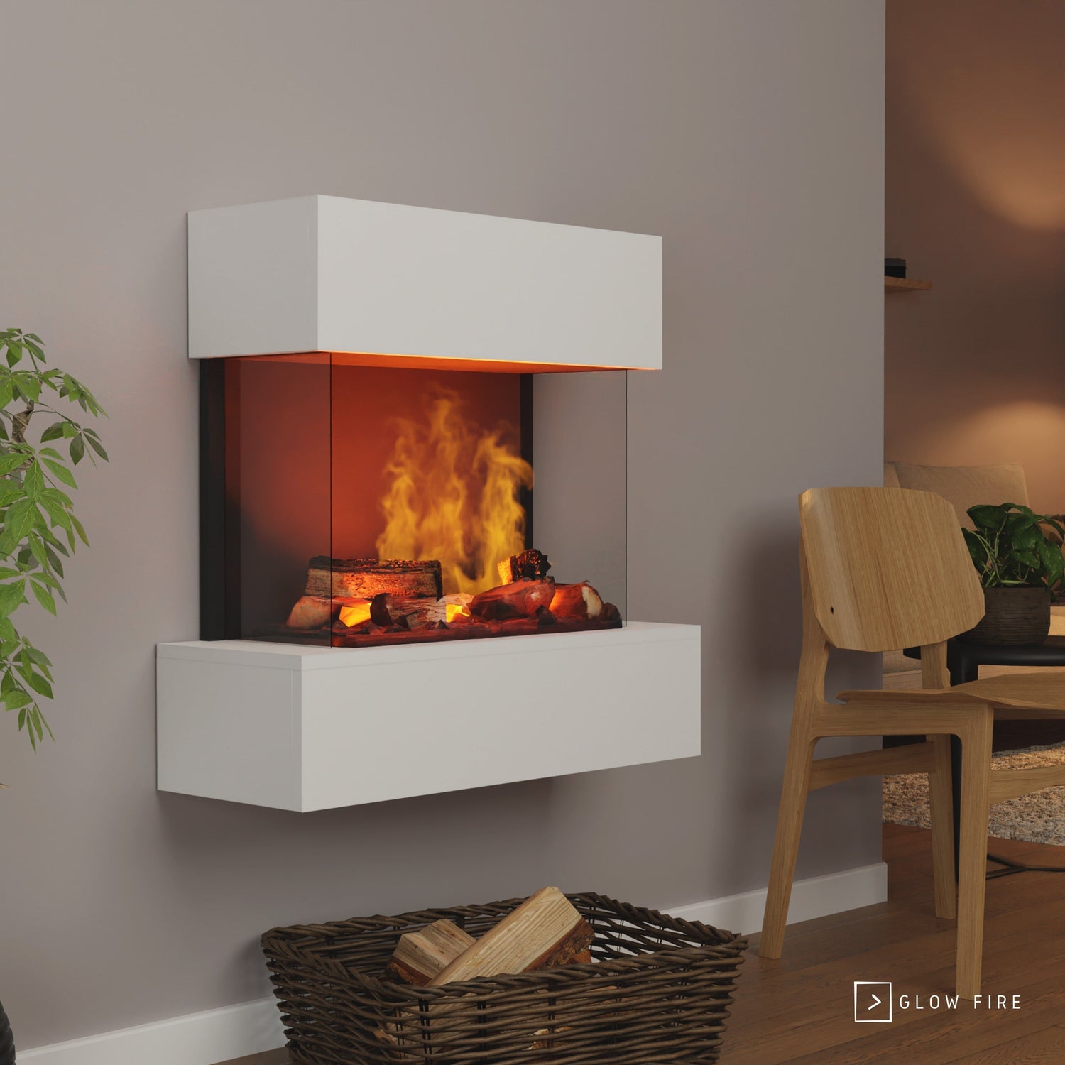 Elektrokamin ohne Schornstein: Vorteile und Installation