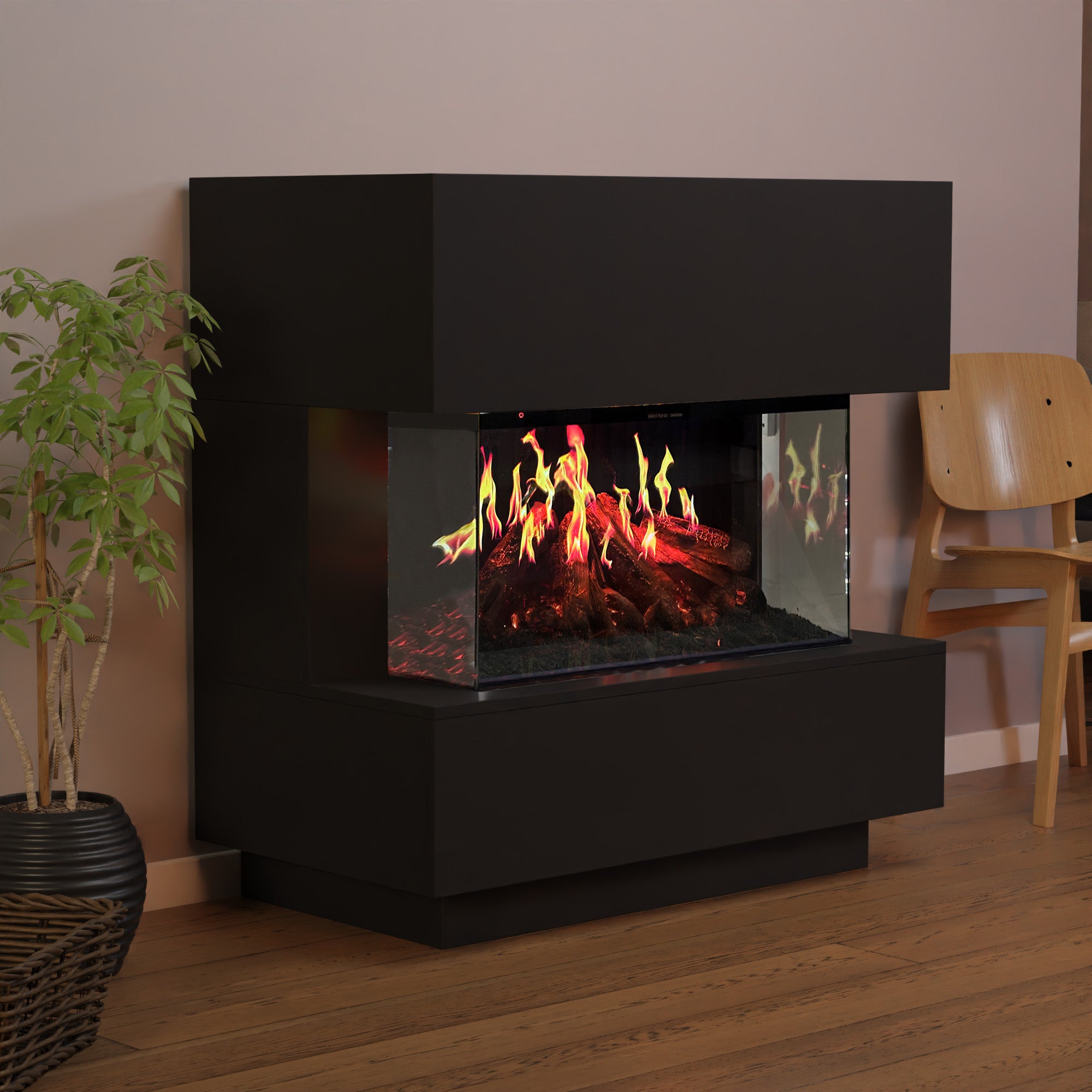 Glow Fire HG1 Elektrokamin mit Hologrammfeuer