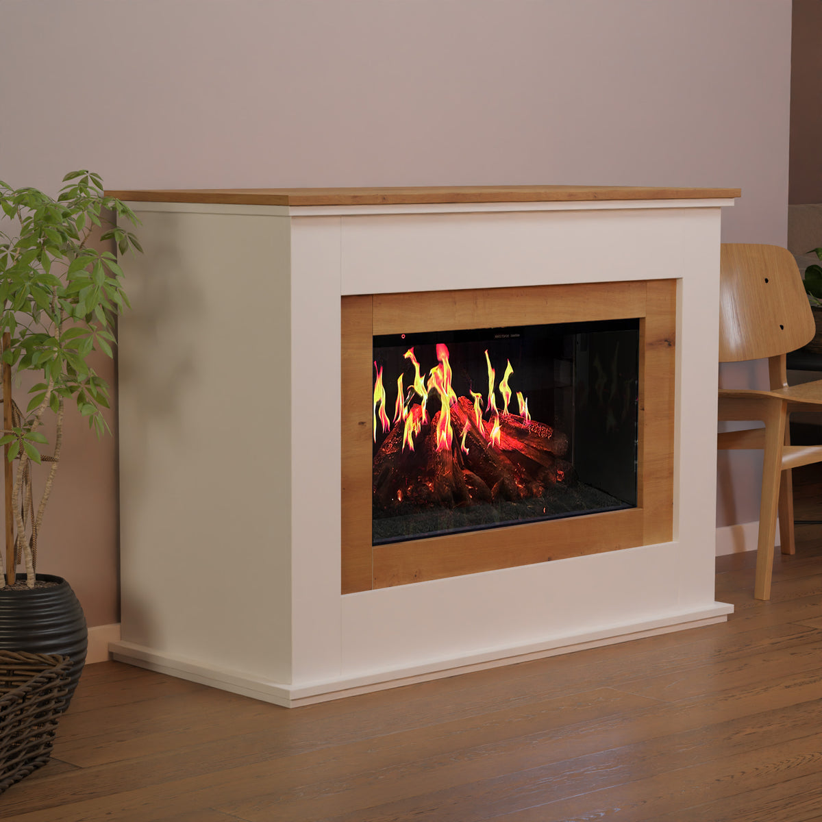 Glow Fire HG3 Cheminée électrique avec feu holographique