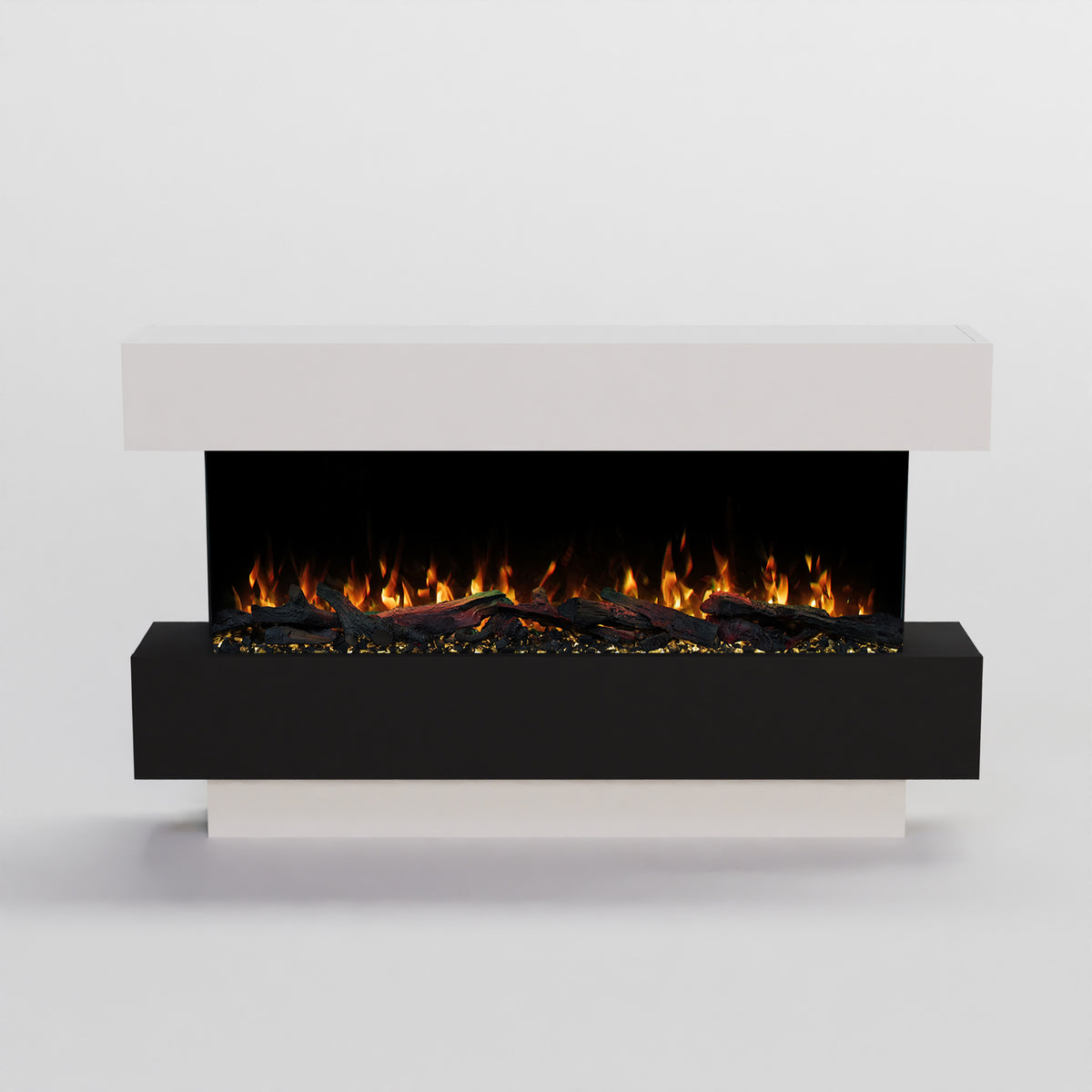 Glow Fire Clear Cheminée sur pied électrique