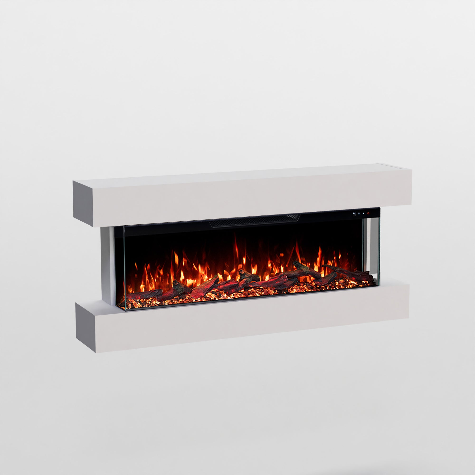 Cheminée électrique murale Clear Wall Glow Fire
