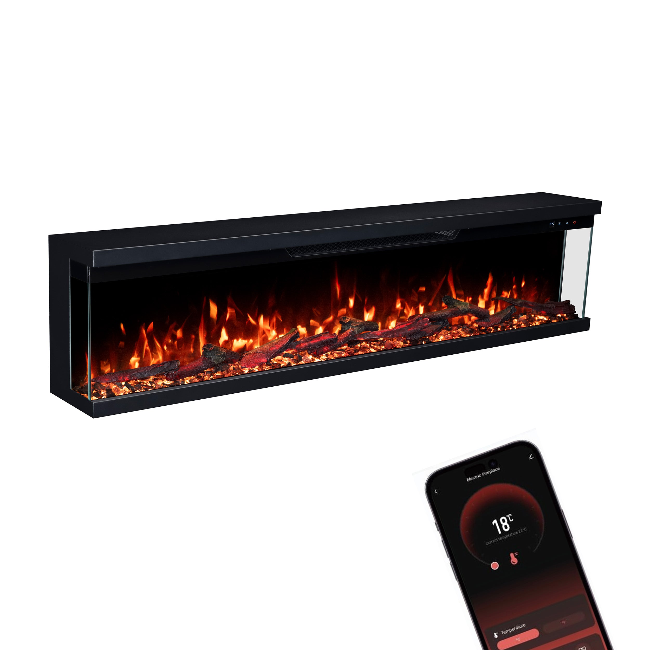 Glow Fire Insert Elektrokamin