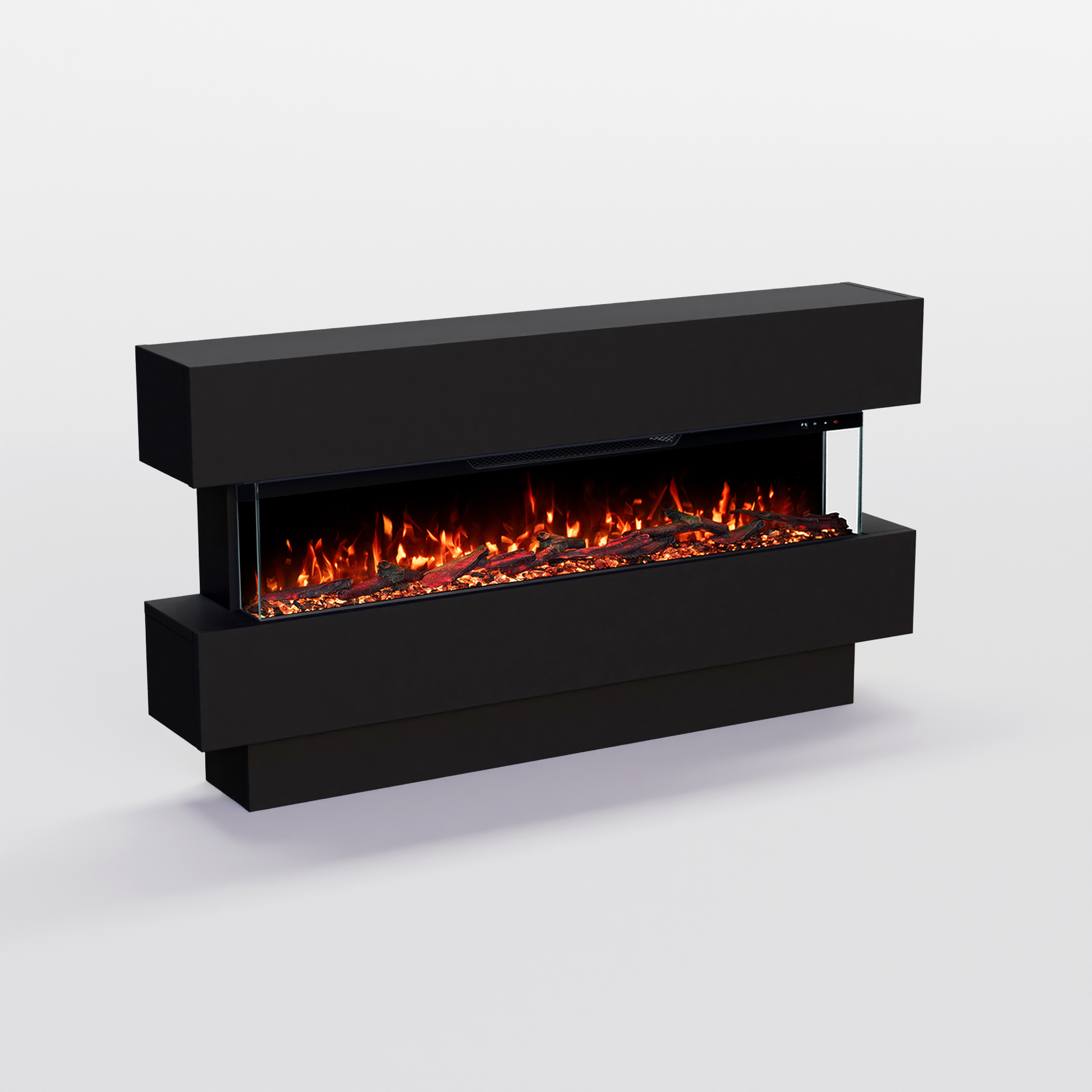 Glow Fire Clear Standkamin Elektrokamin