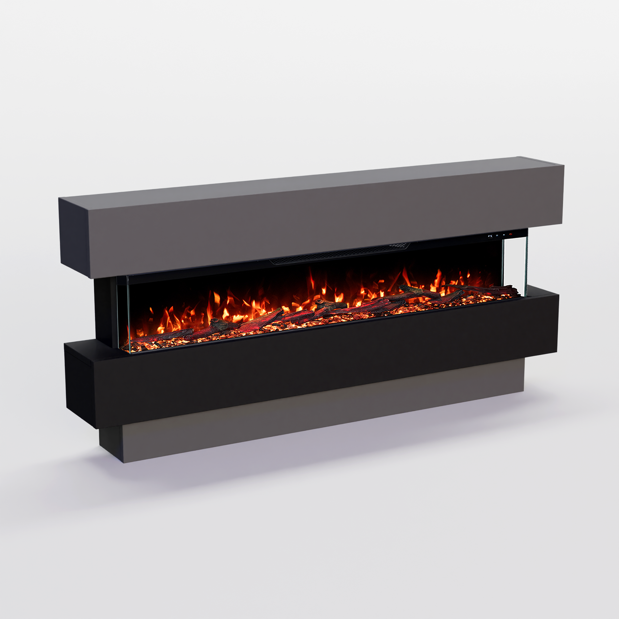 Glow Fire Clear Standkamin Elektrokamin