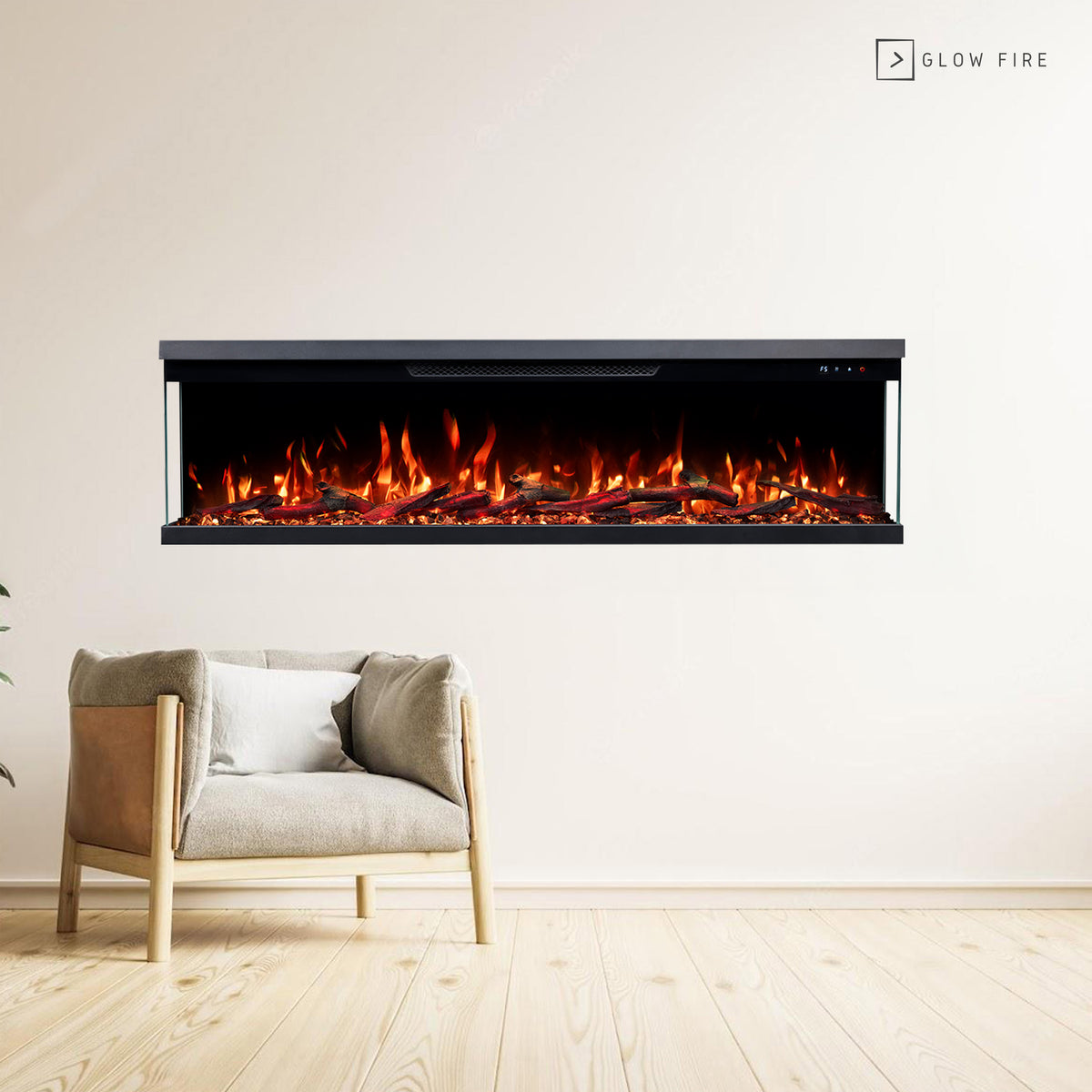 Insert de cheminée électrique Glow Fire