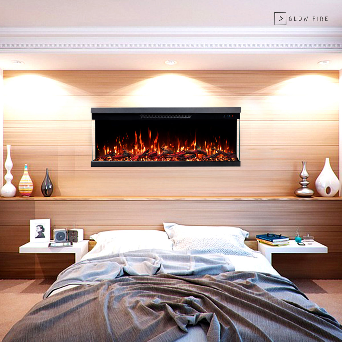 Insert de cheminée électrique Glow Fire