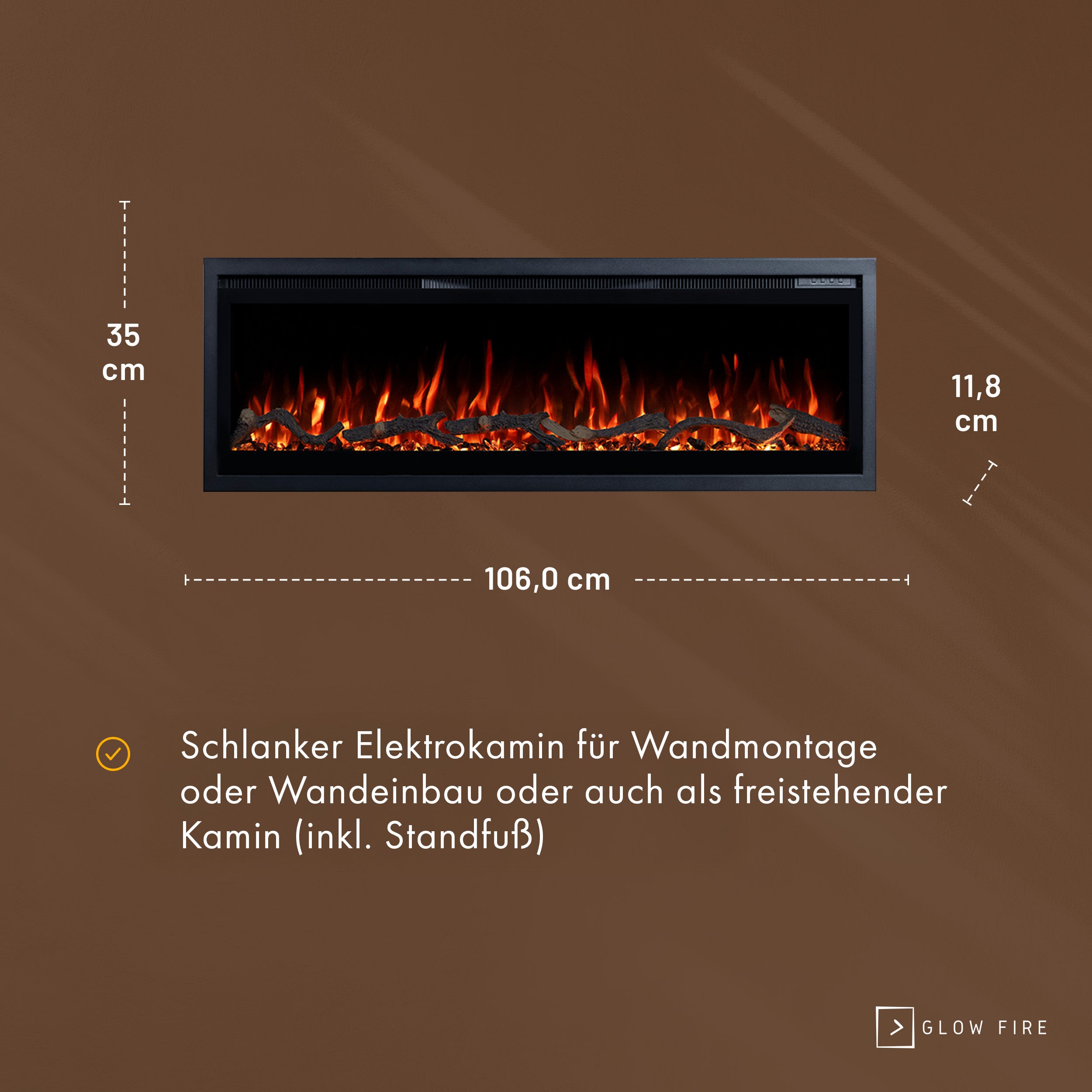 Glow Fire Core Elektrokamineinsatz