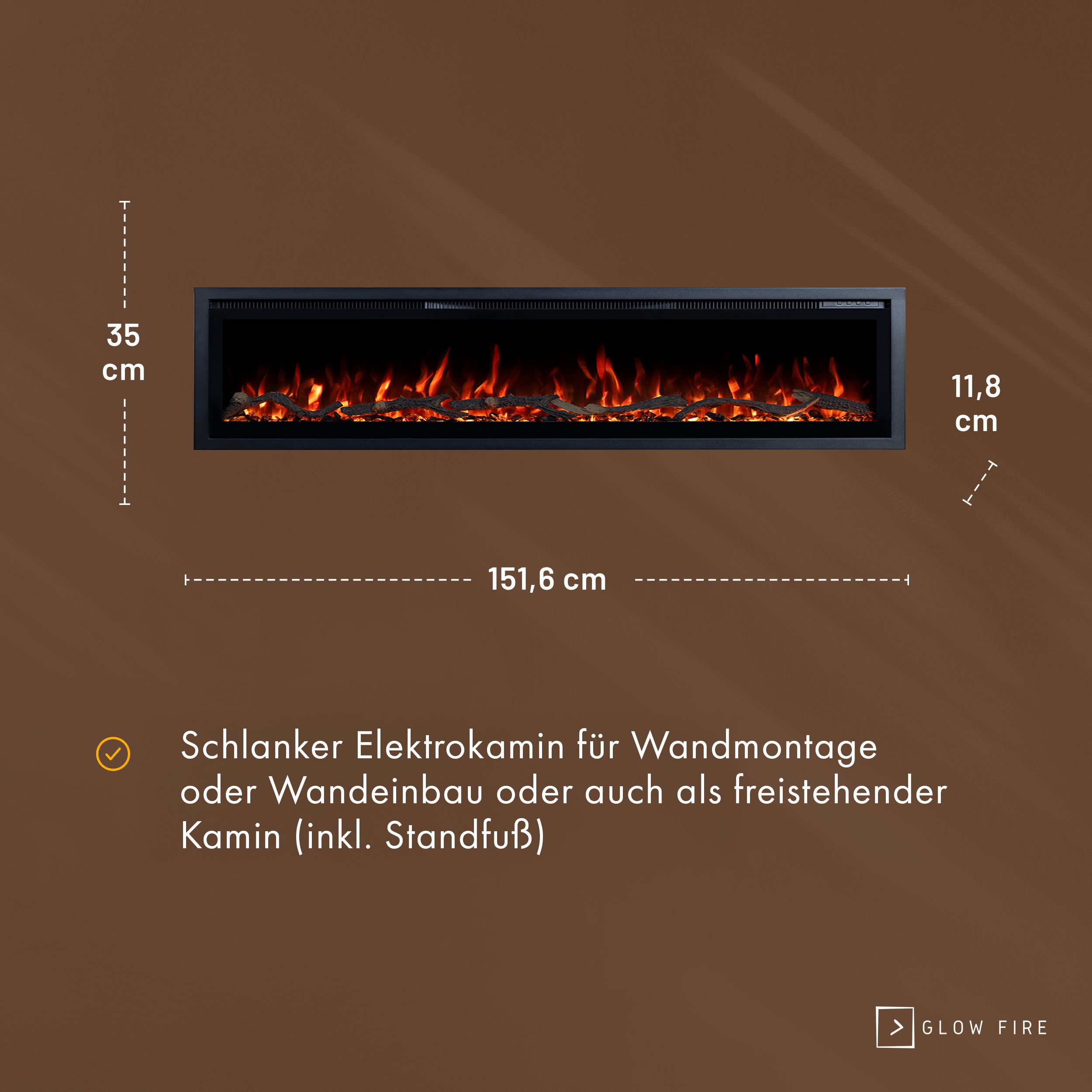 Glow Fire Core Elektrokamineinsatz