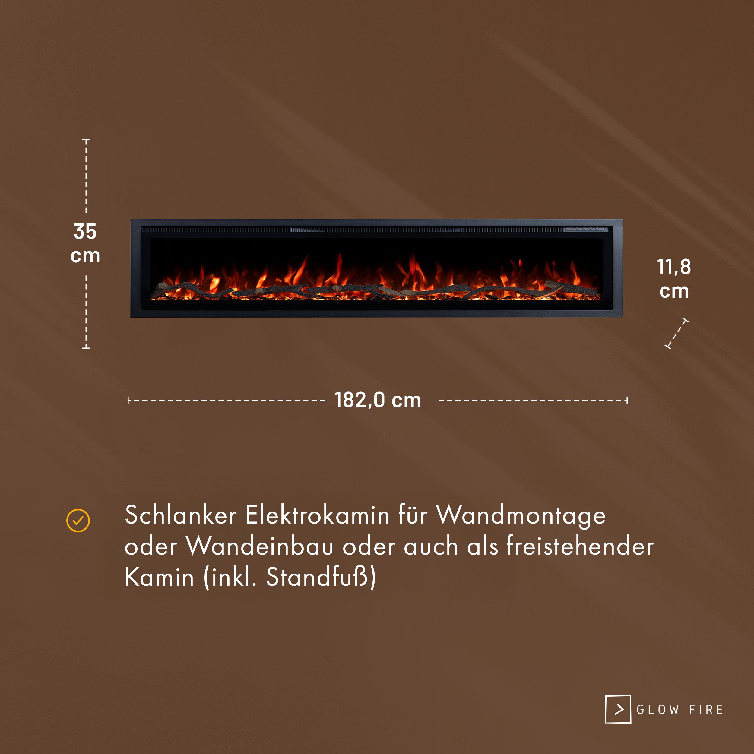 Glow Fire Core Elektrokamineinsatz
