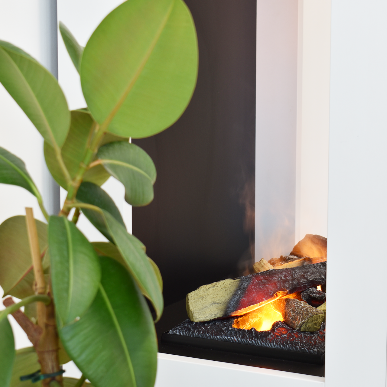 Glow Fire Böll Weiß Elektrokamin mit Wasserdampf