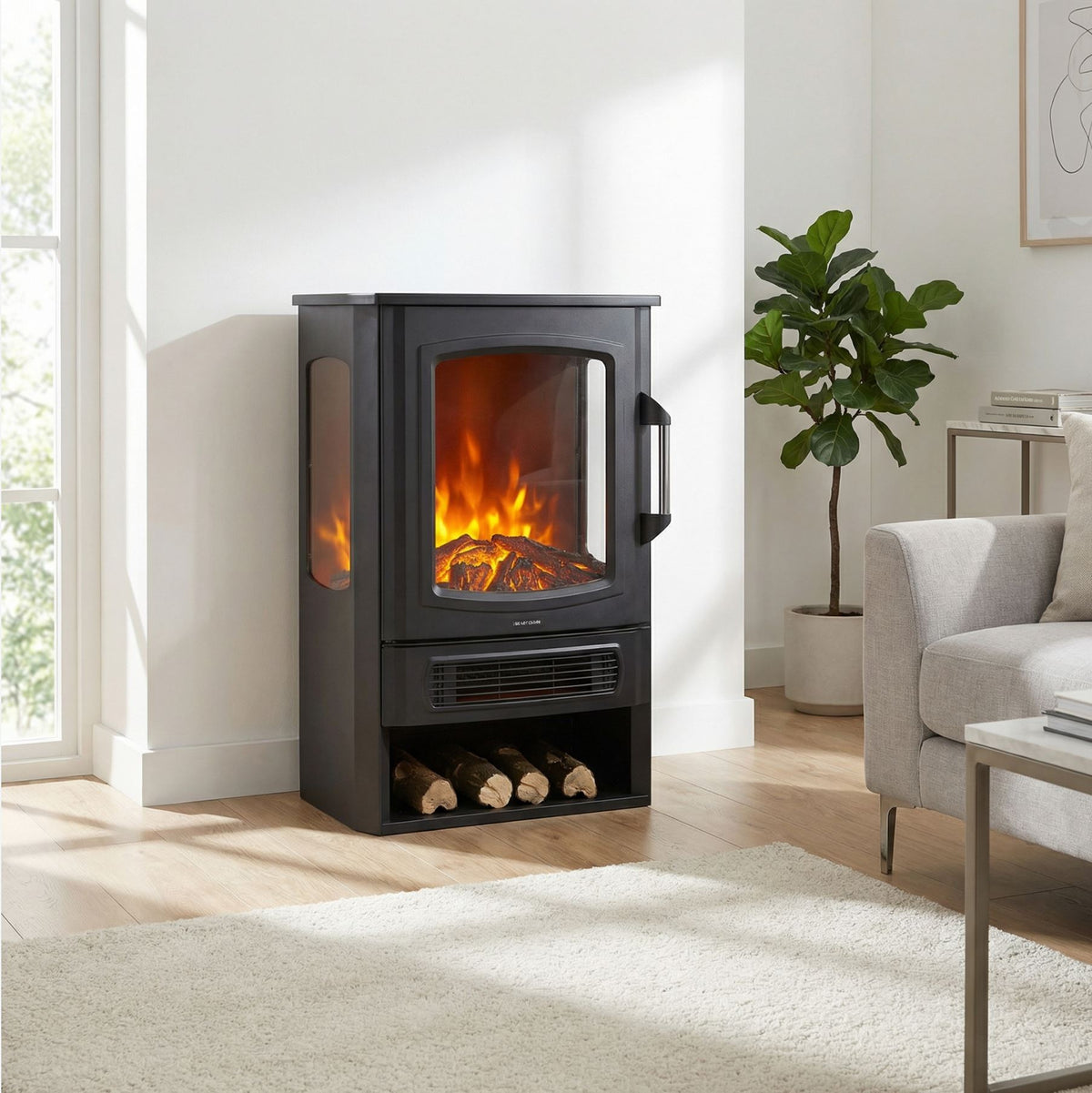 Poêle-cheminée électrique Glow Fire Ember