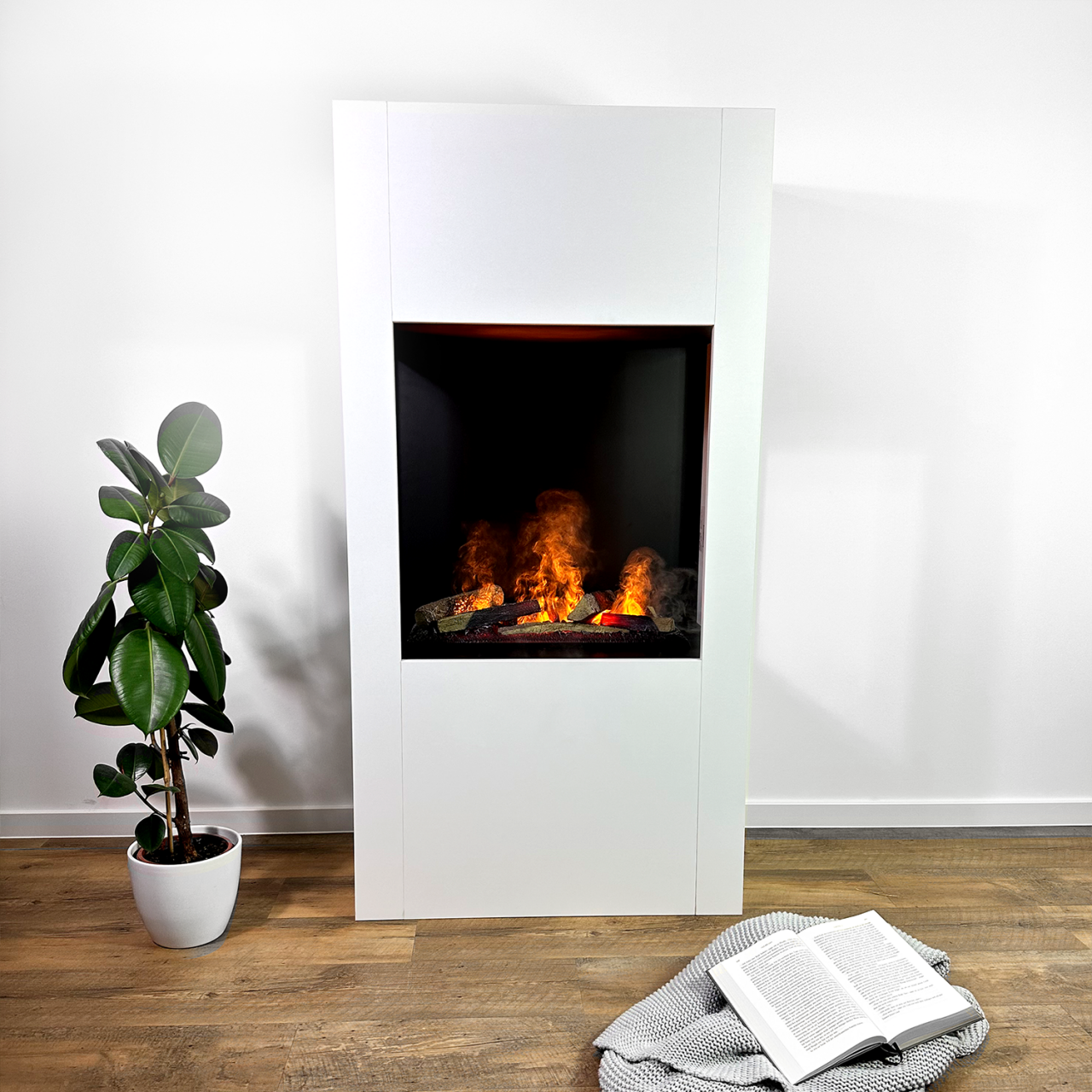 Glow Fire Böll Weiß Elektrokamin mit Wasserdampf