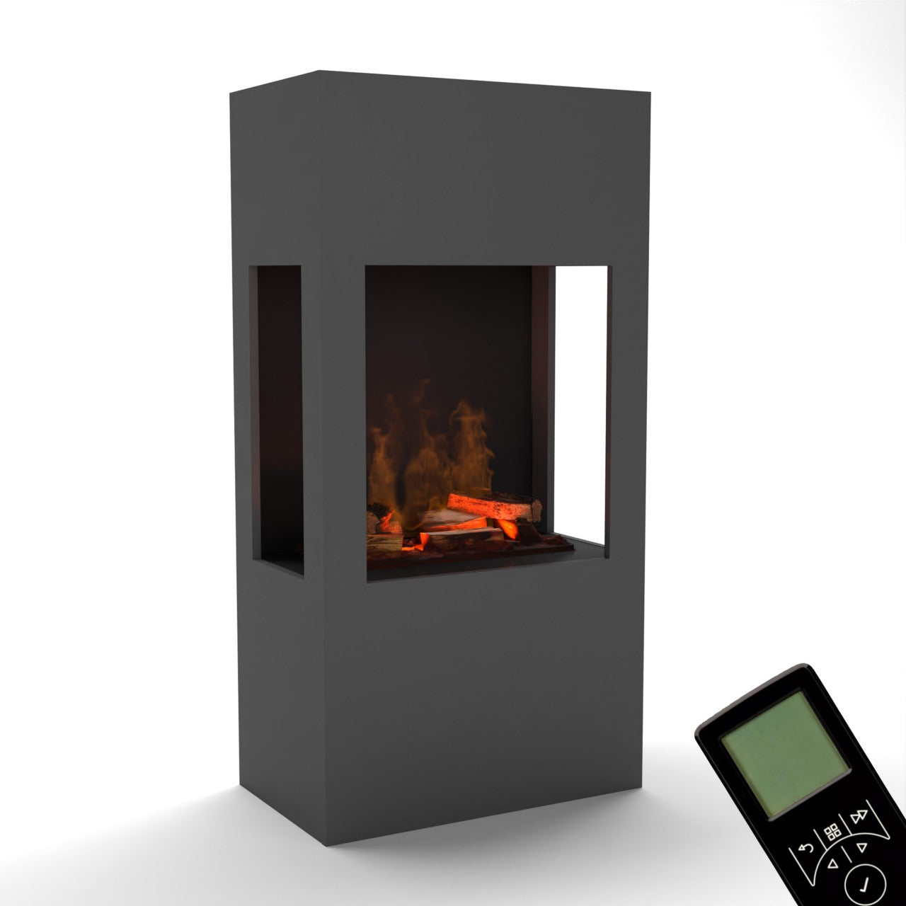 Glow Fire Böll Grau Elektrokamin mit Wasserdampf