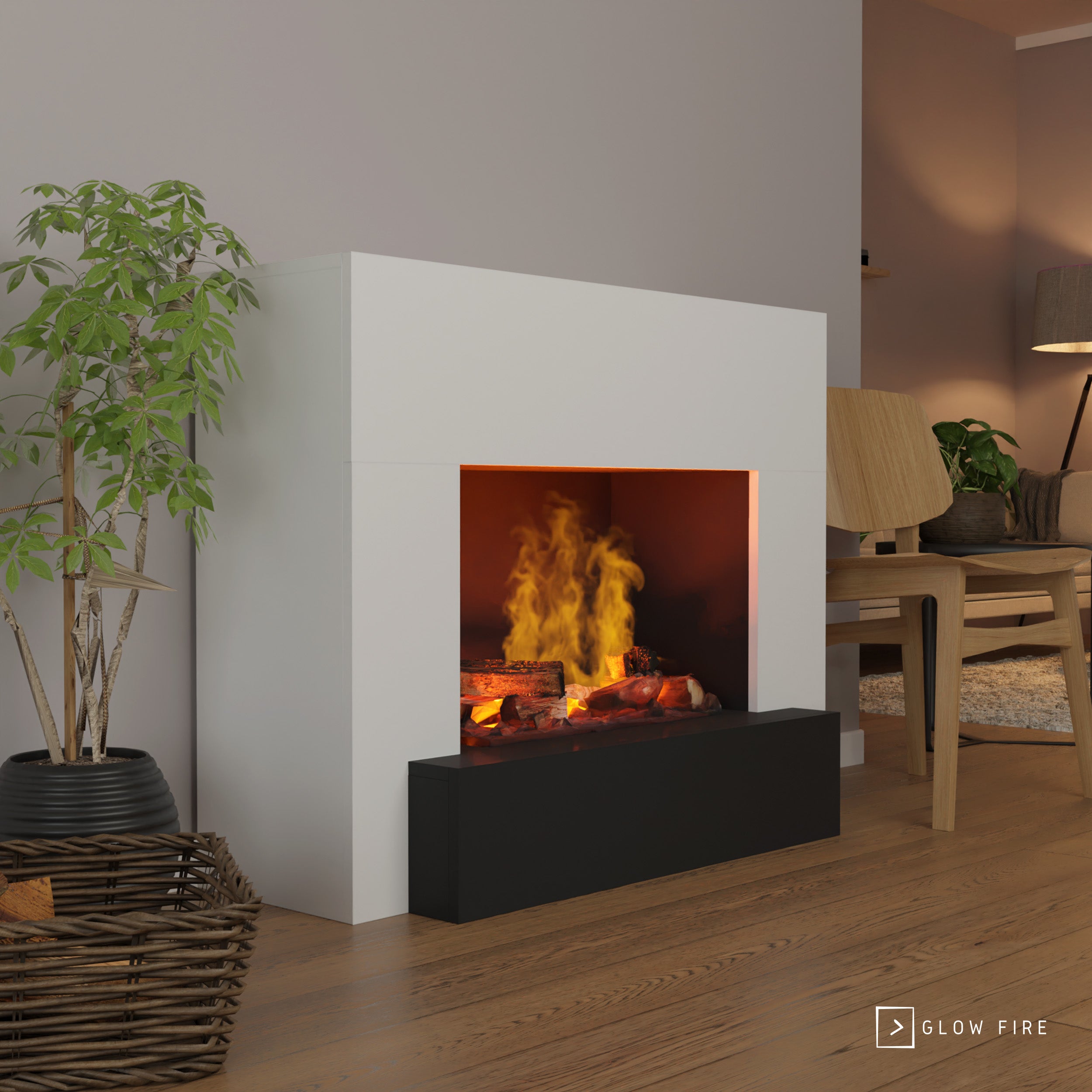 Glow Fire Hauptmann Elektrokamin