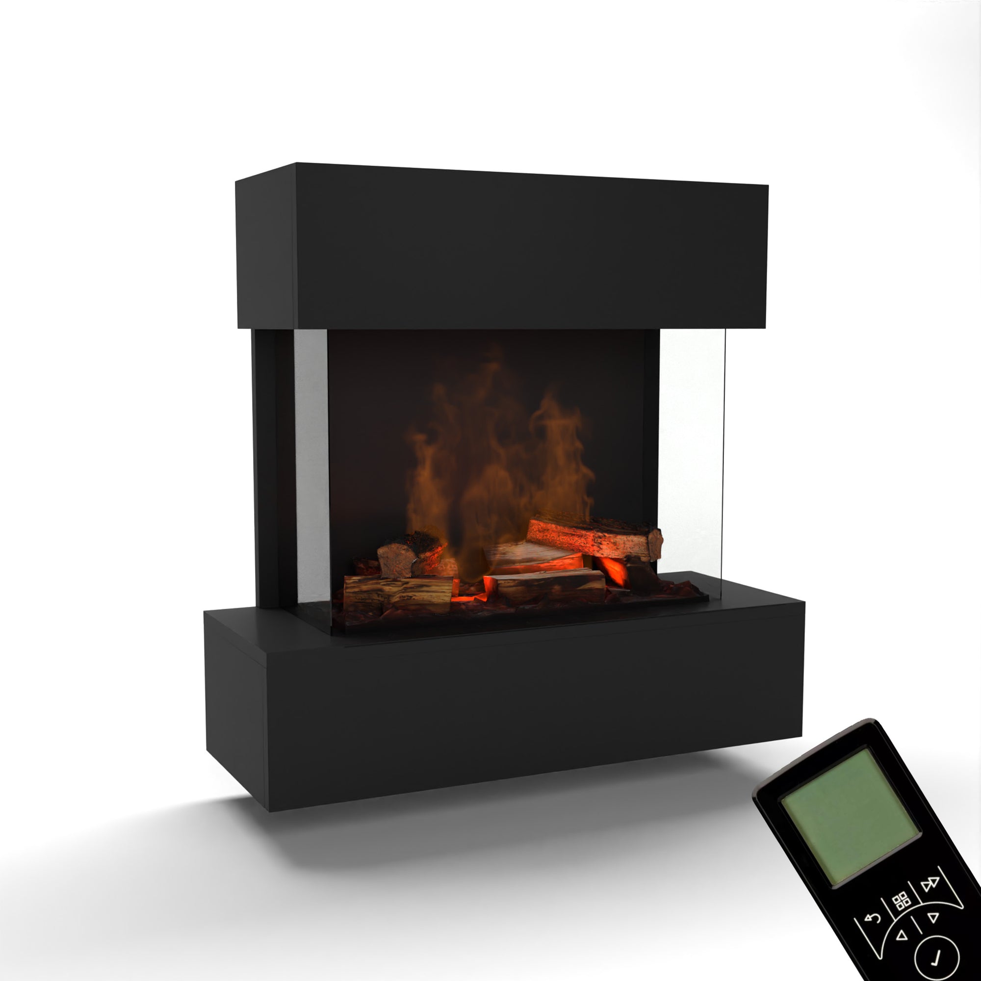 Cheminée électrique Glow Fire Hölderlin Sims