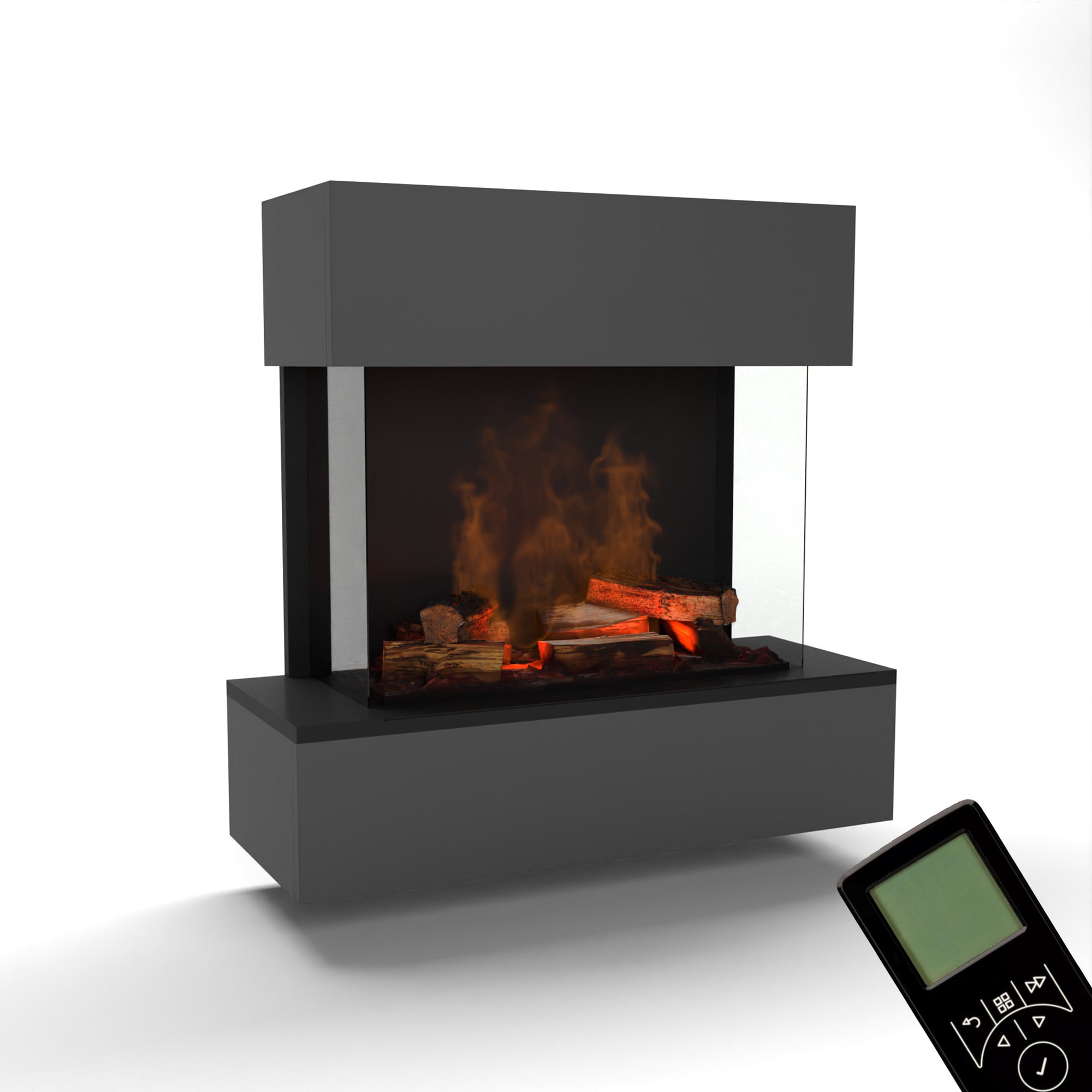 Cheminée électrique Glow Fire Hölderlin Sims