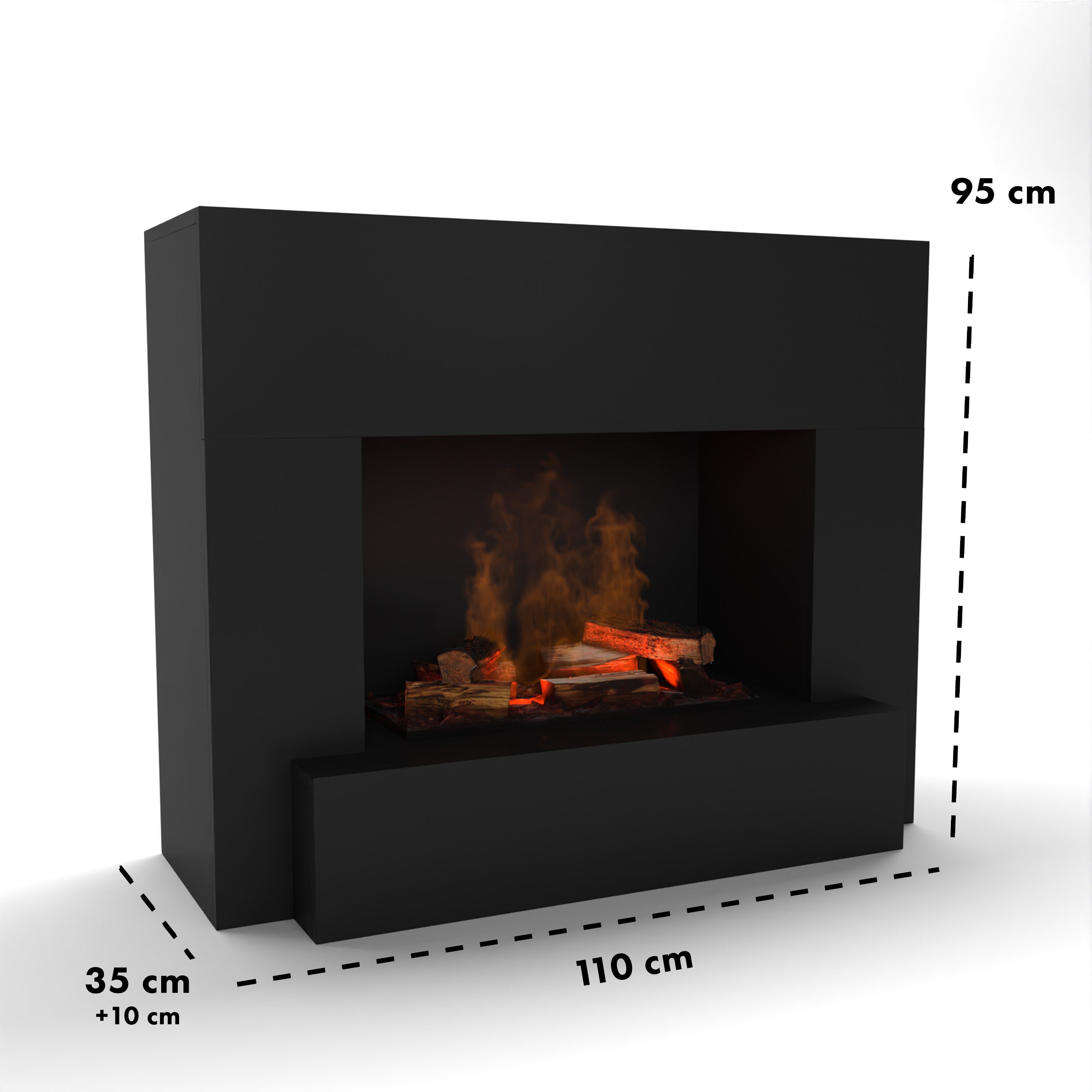 Glow Fire Hauptmann Elektrokamin