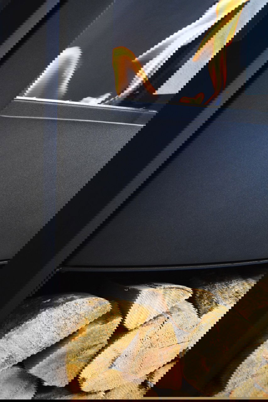 Glow Fire Göteborg Schwarz Ethanol Kamin