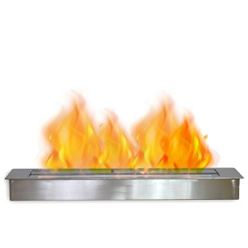 Glow Fire BIO Burner 80 Ethanolbrenner Silber