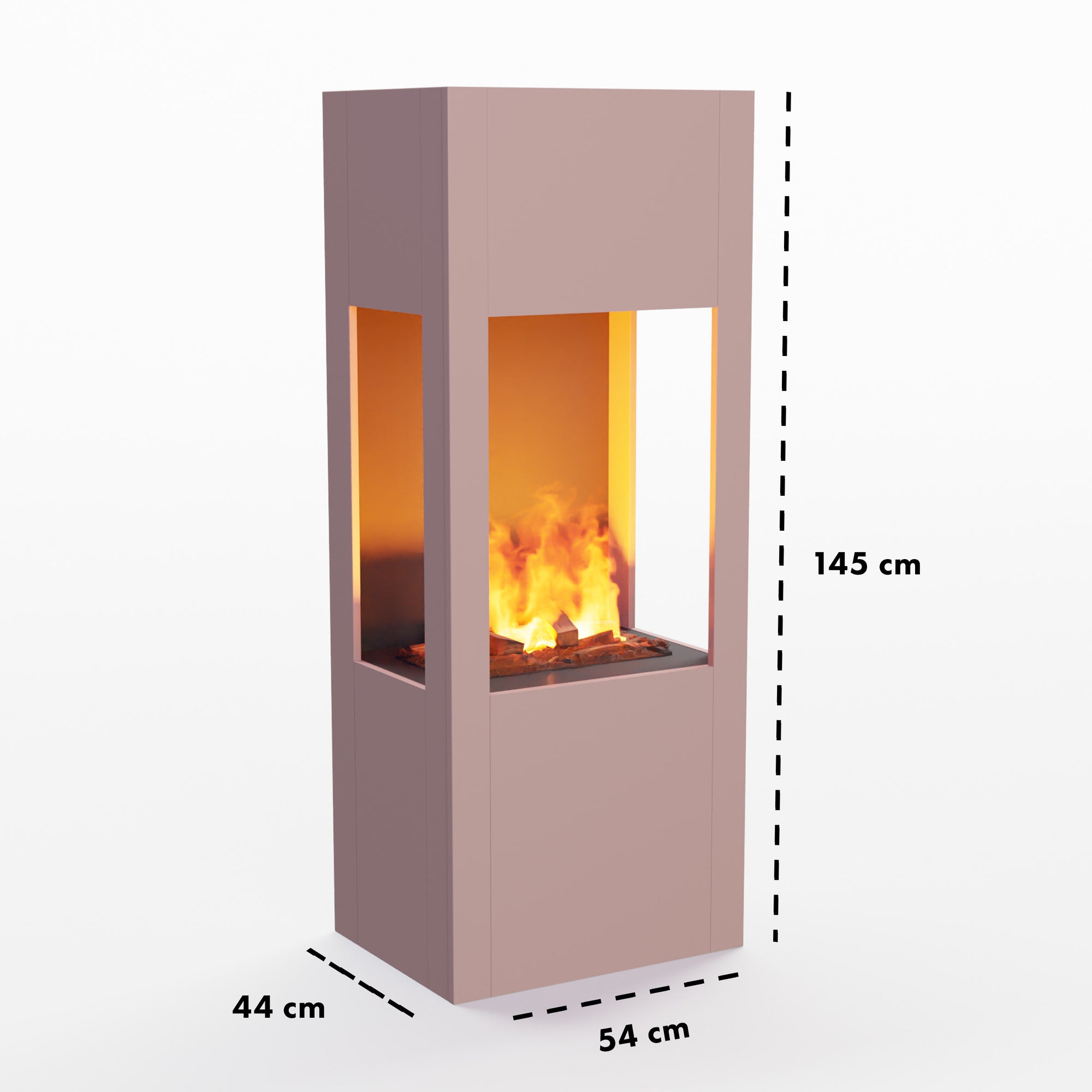 Cheminée électrique multicolore Glow Fire Böll
