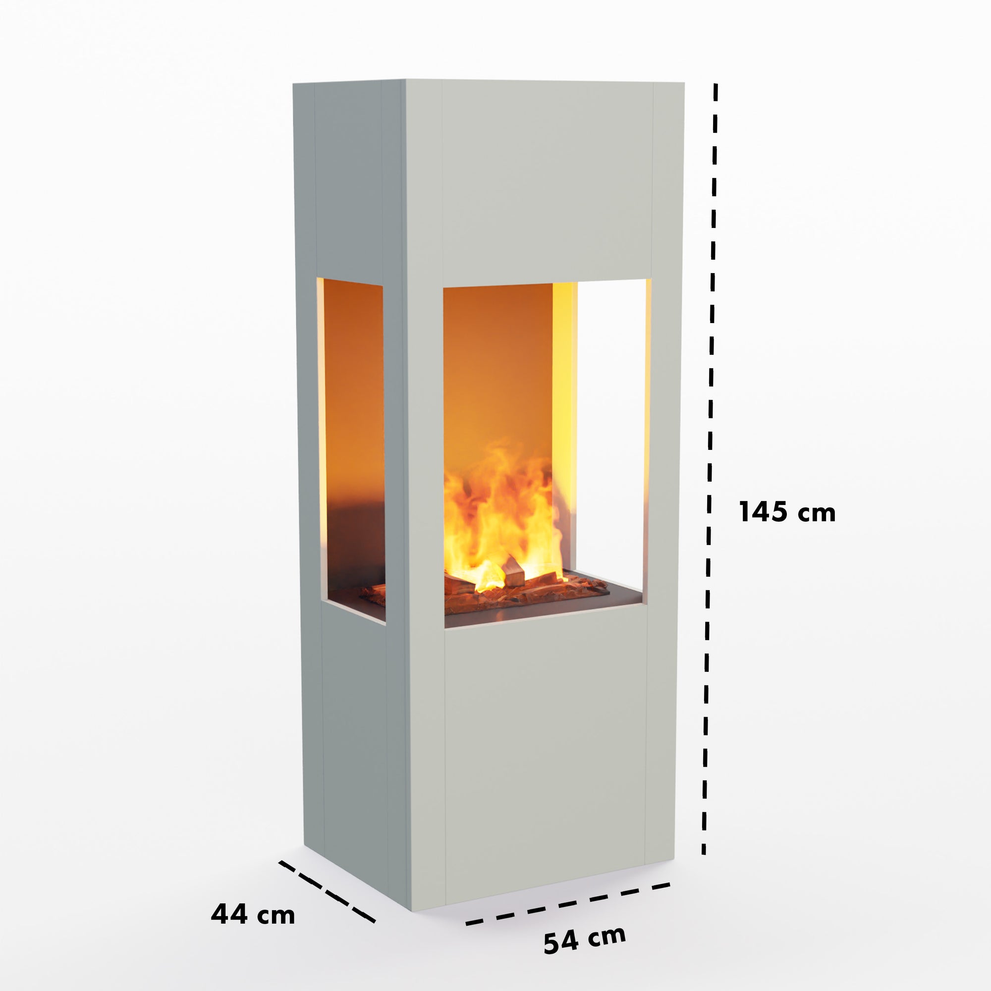 Cheminée électrique multicolore Glow Fire Böll
