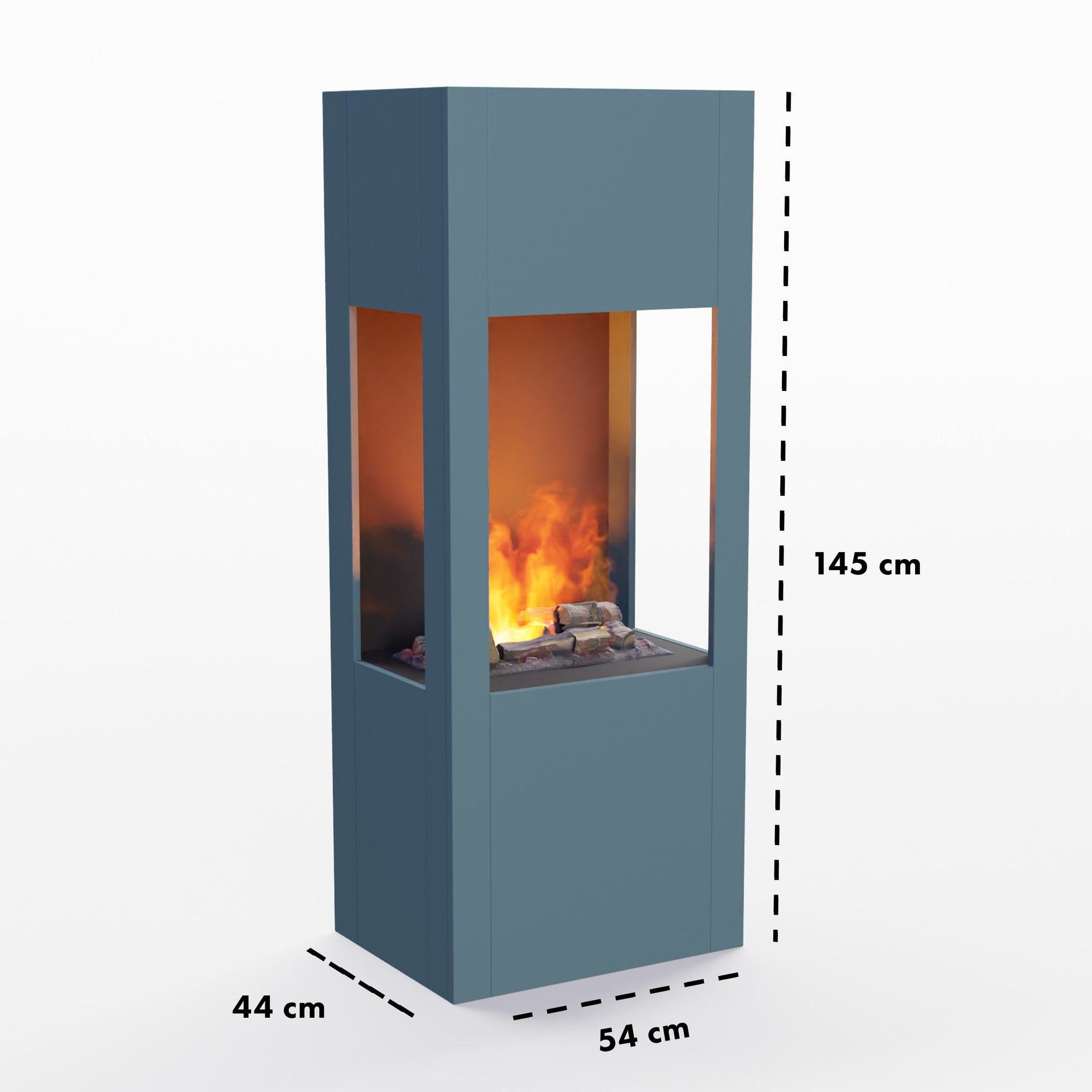 Cheminée électrique multicolore Glow Fire Böll