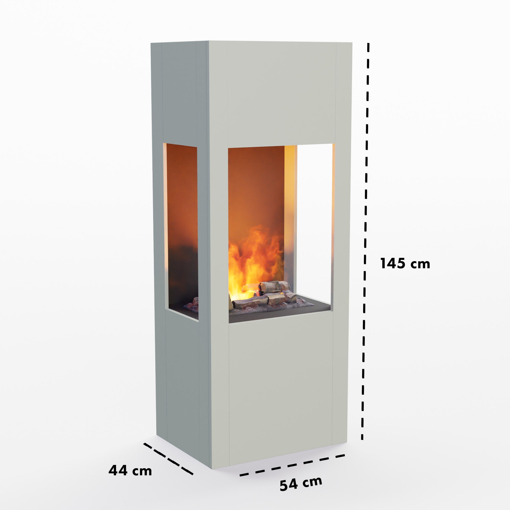 Cheminée électrique multicolore Glow Fire Böll