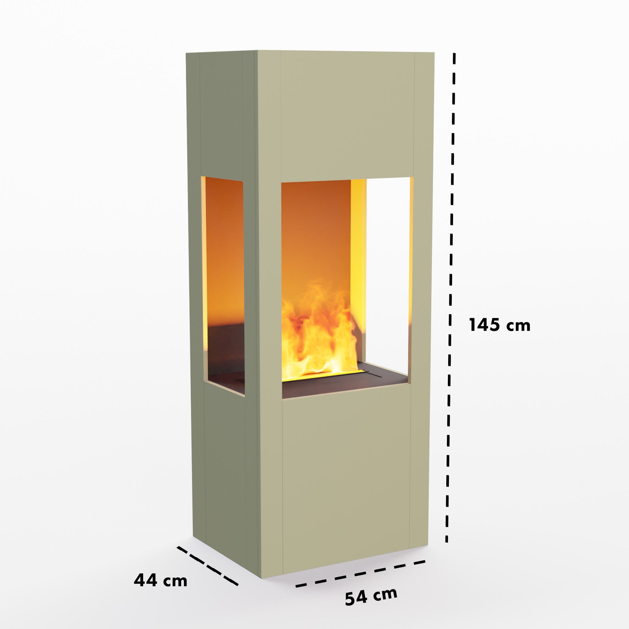 Cheminée électrique multicolore Glow Fire Böll