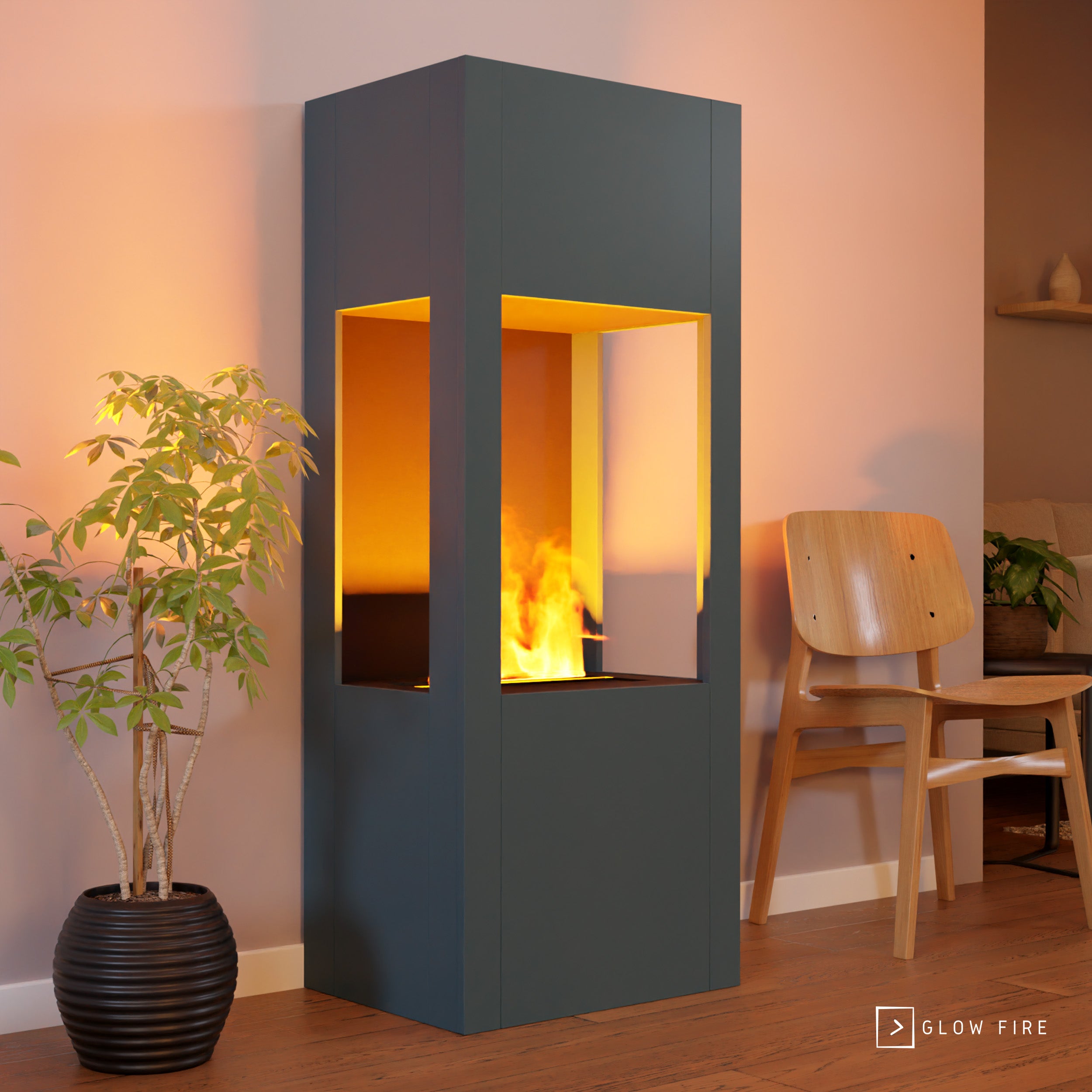 Glow Fire Böll Multicolor Elektrokamin