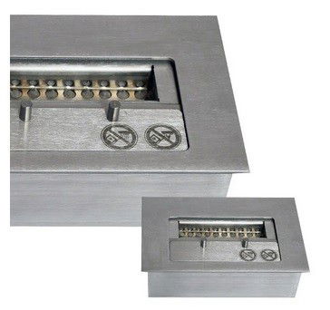 Glow Fire Göteborg Schwarz Ethanol Kamin