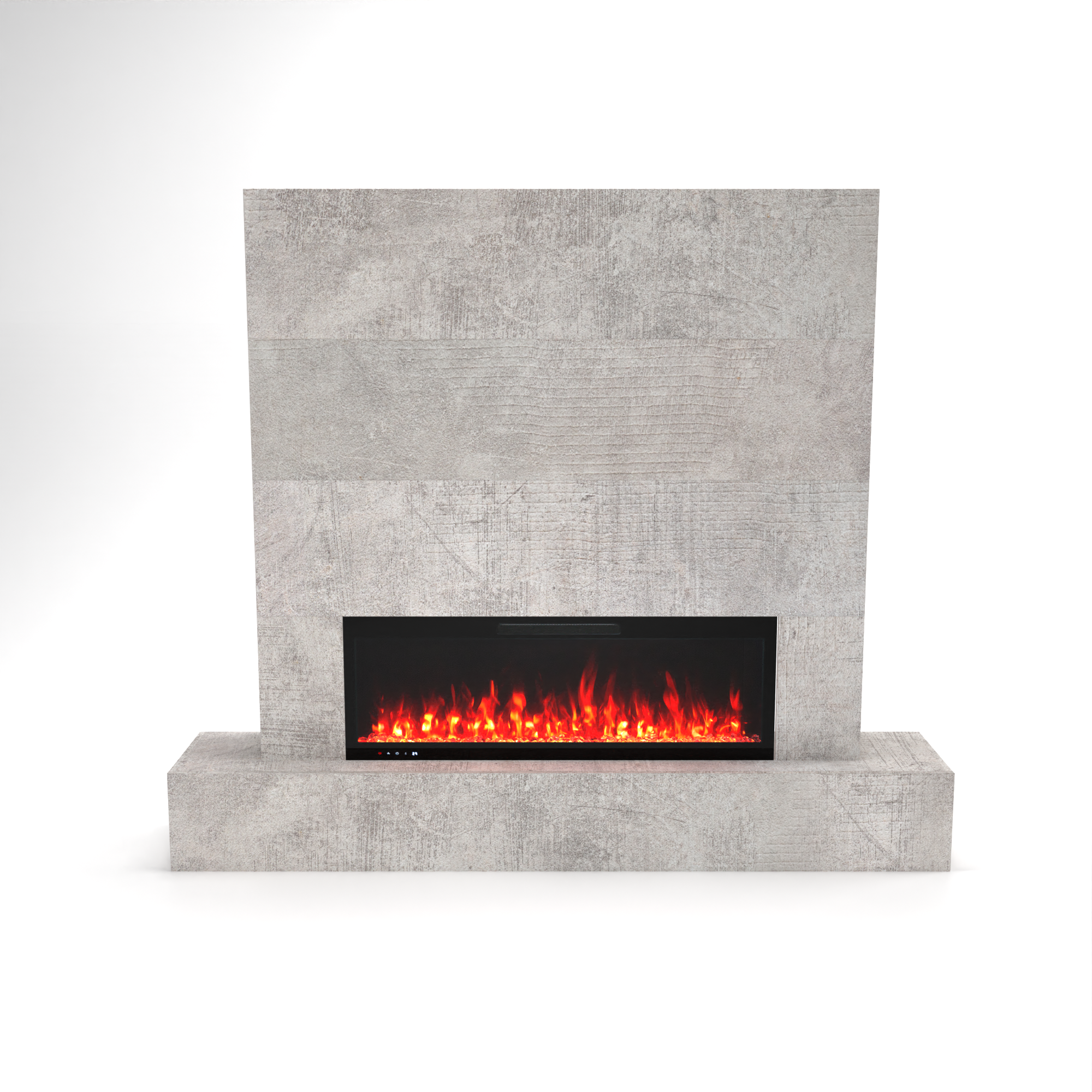 Glow Fire TV Wall Inside 127 Electric Fireplace