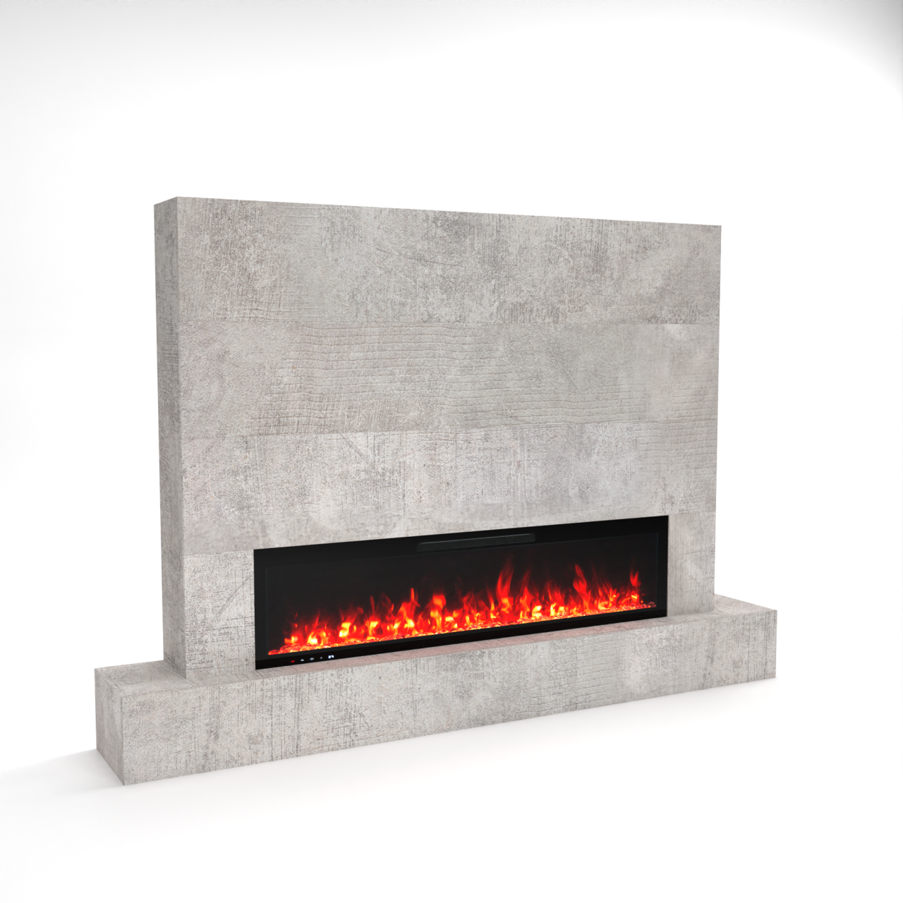 Glow Fire Fernsehwand mit LED-Kamin Inside 182