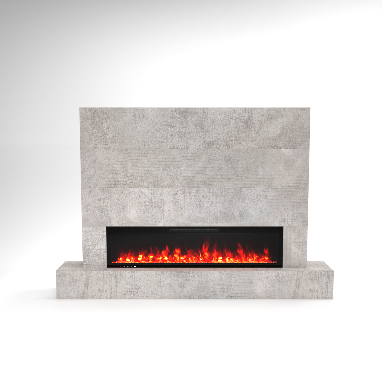 Glow Fire Fernsehwand mit LED-Kamin Inside 182