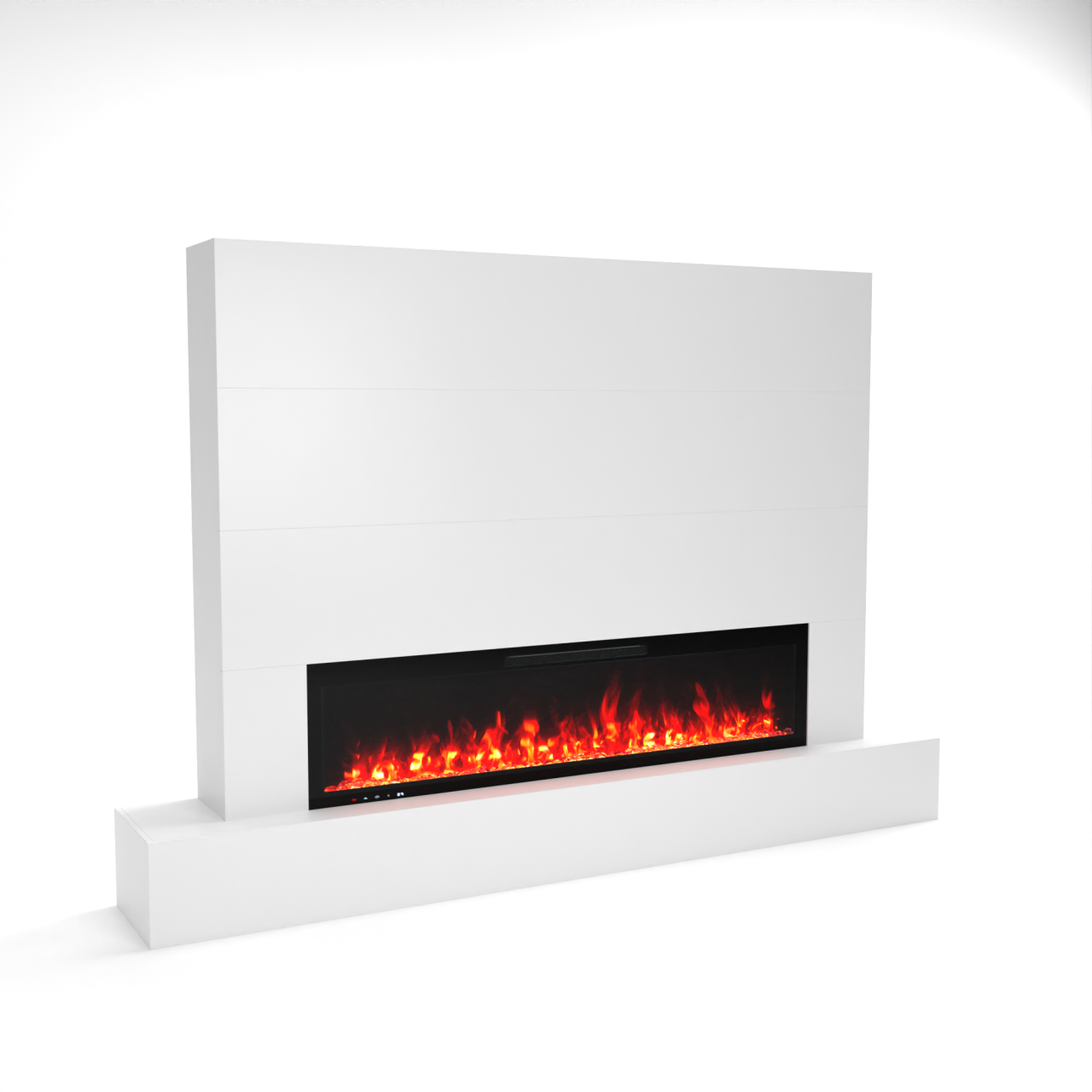 Glow Fire Fernsehwand mit LED-Kamin Inside 182