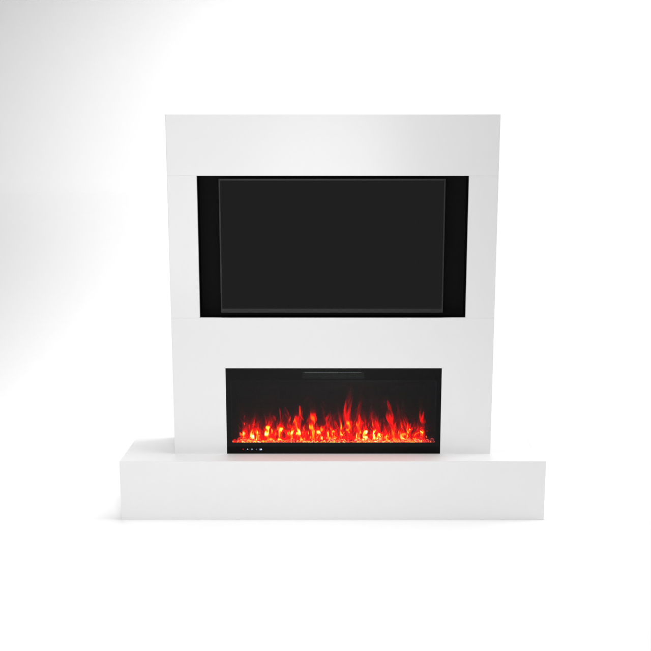 Glow Fire Fernsehwand mit integriertem LED-Kamin Inside 106
