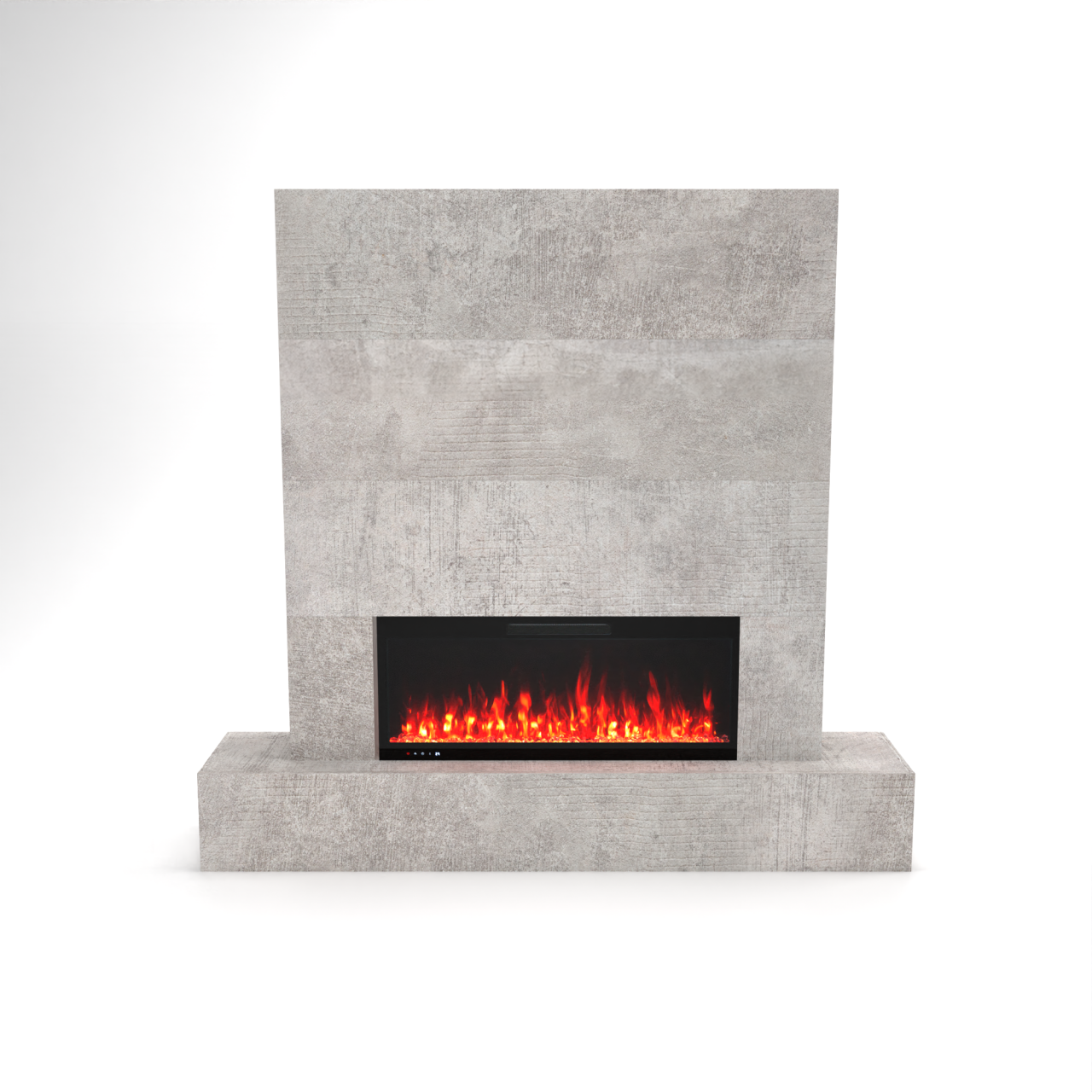 Glow Fire Fernsehwand mit LED-Kamin Inside 106