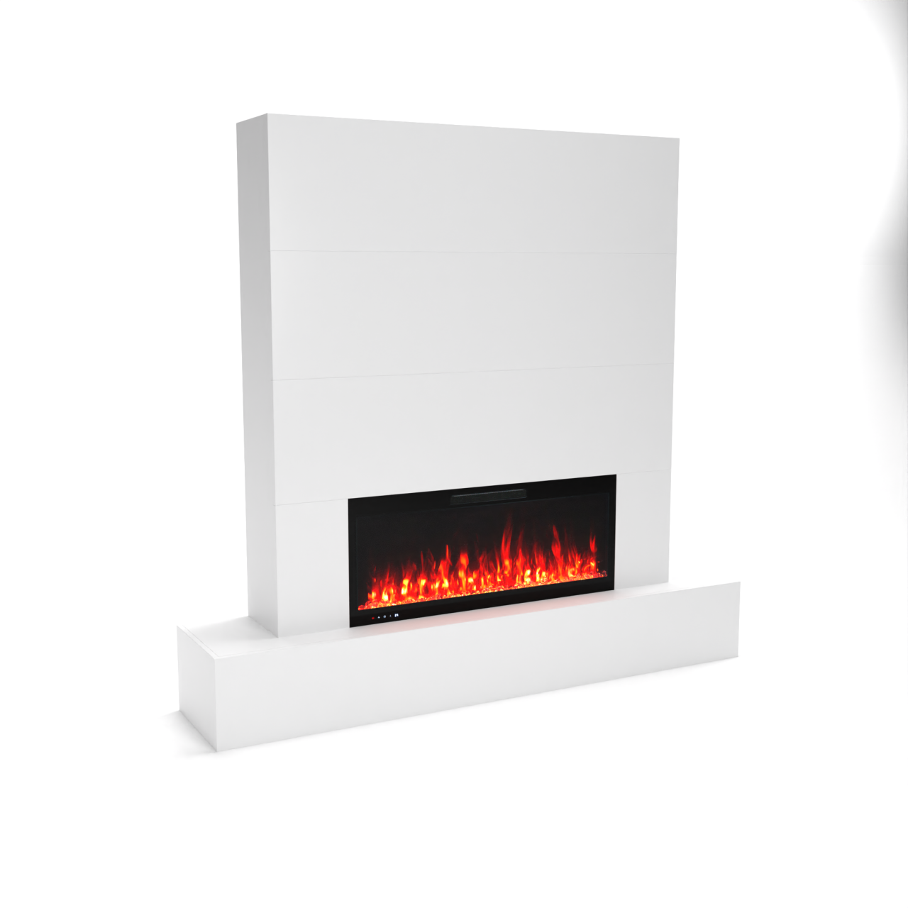 Glow Fire Fernsehwand mit LED-Kamin Inside 106