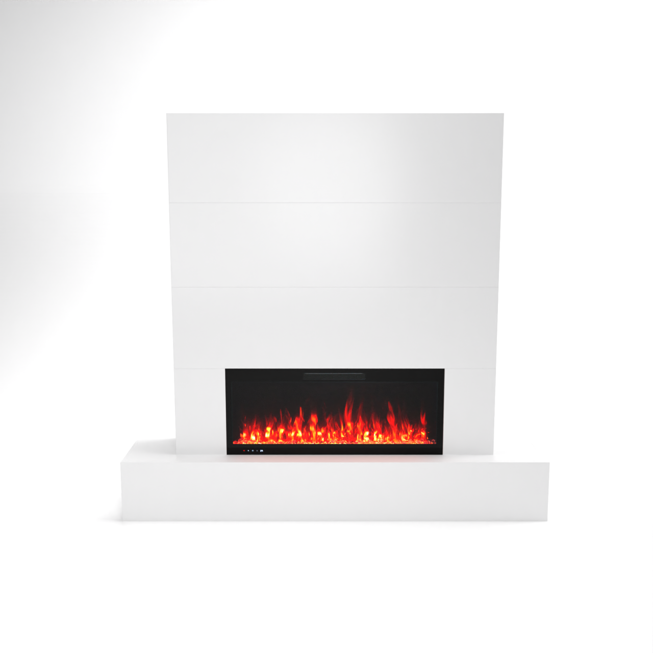 Glow Fire Fernsehwand mit LED-Kamin Inside 106