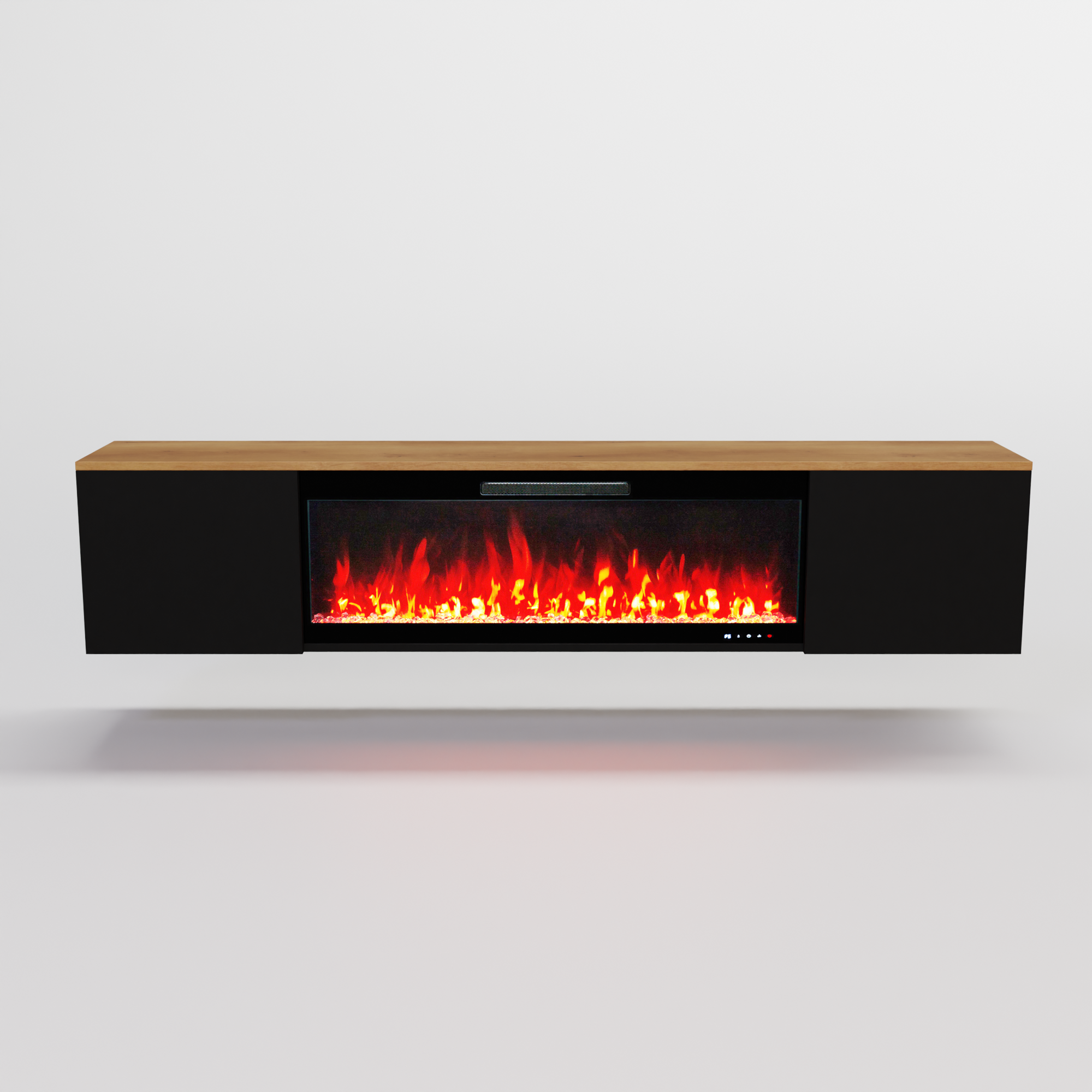 Glow Fire Sideboard CW7 mit Core 106 Elektrokamin