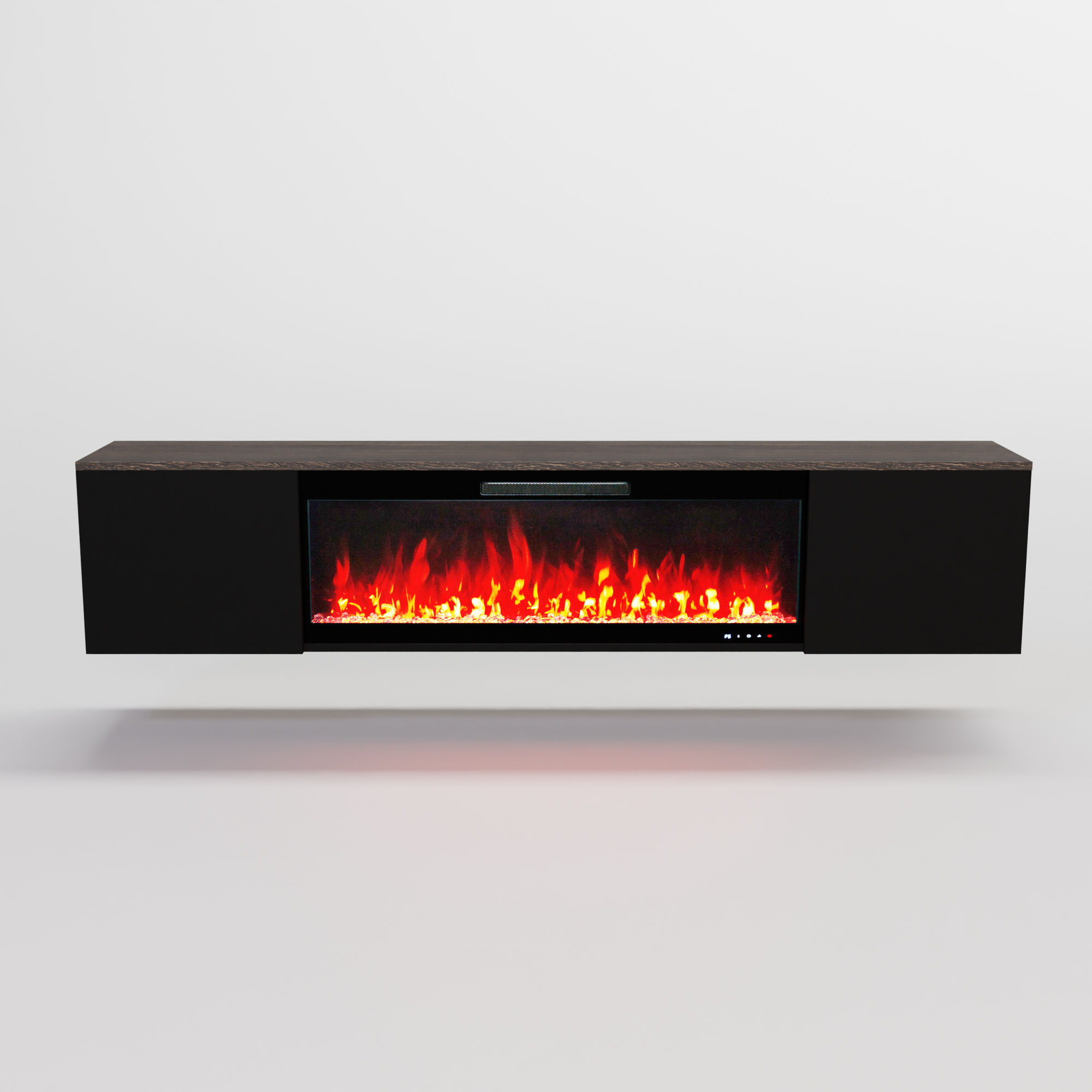 Glow Fire Sideboard CW7 mit Core 106 Elektrokamin