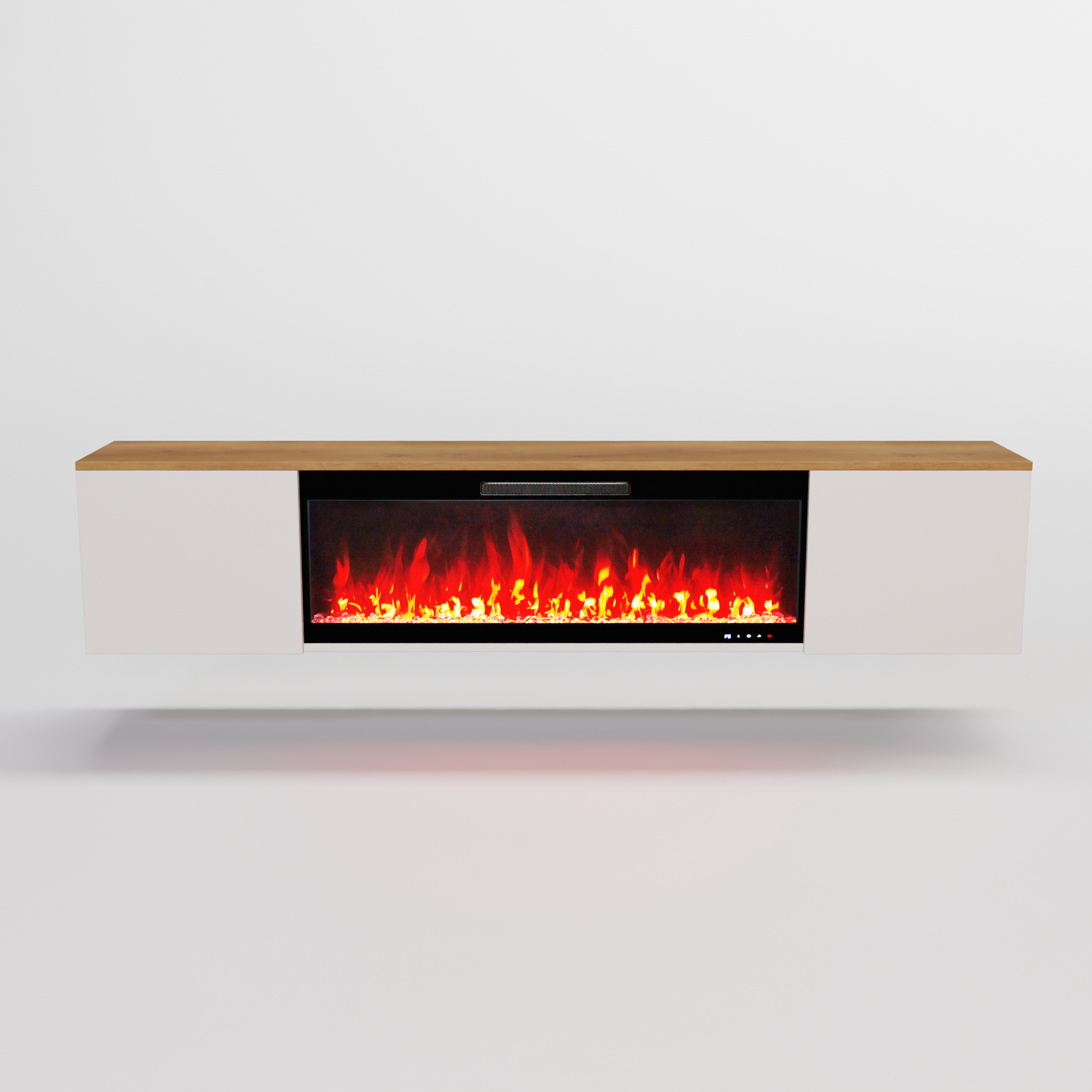 Glow Fire Sideboard CW7 mit Core 106 Elektrokamin