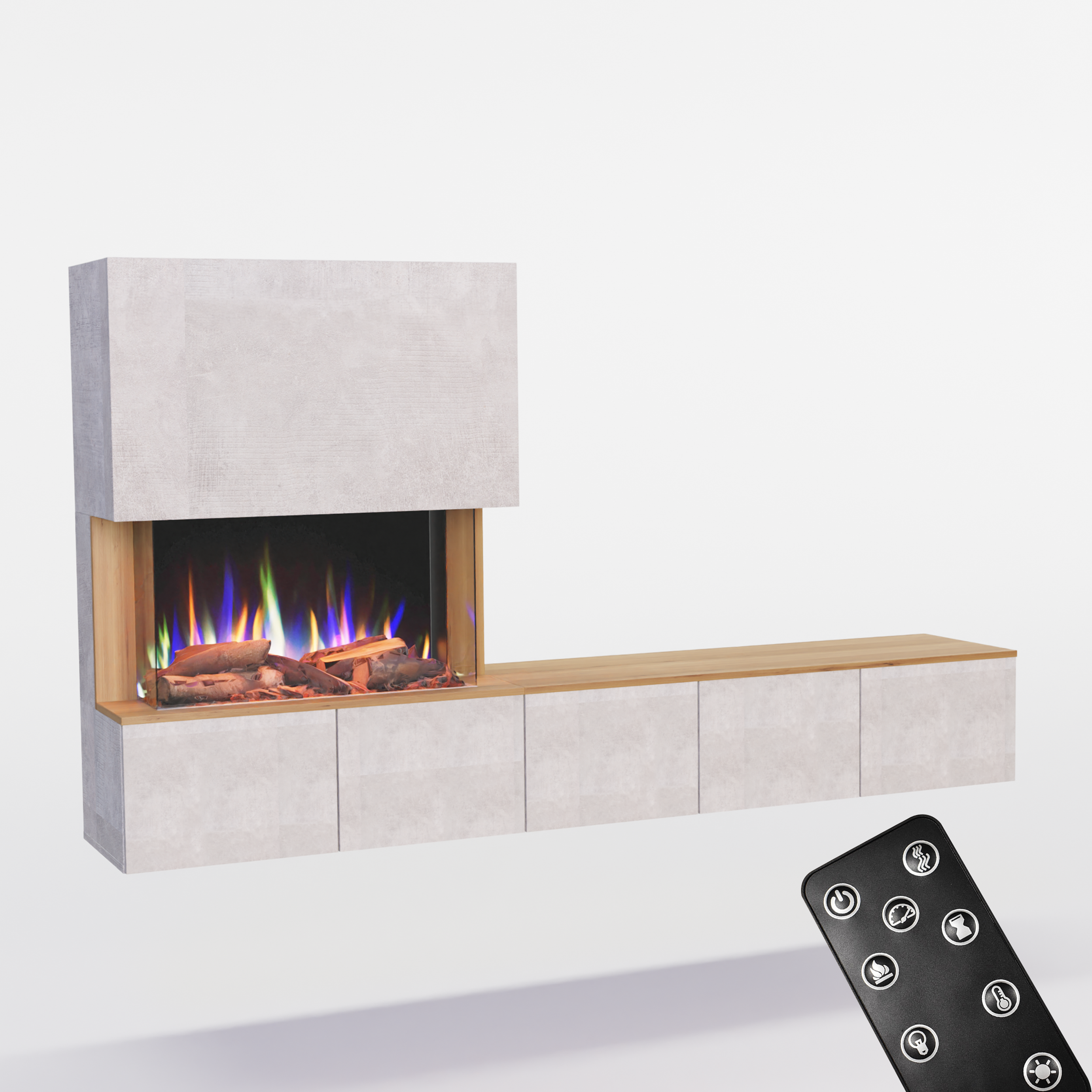 Glow Fire Elektrokamin CW5 E-Motion