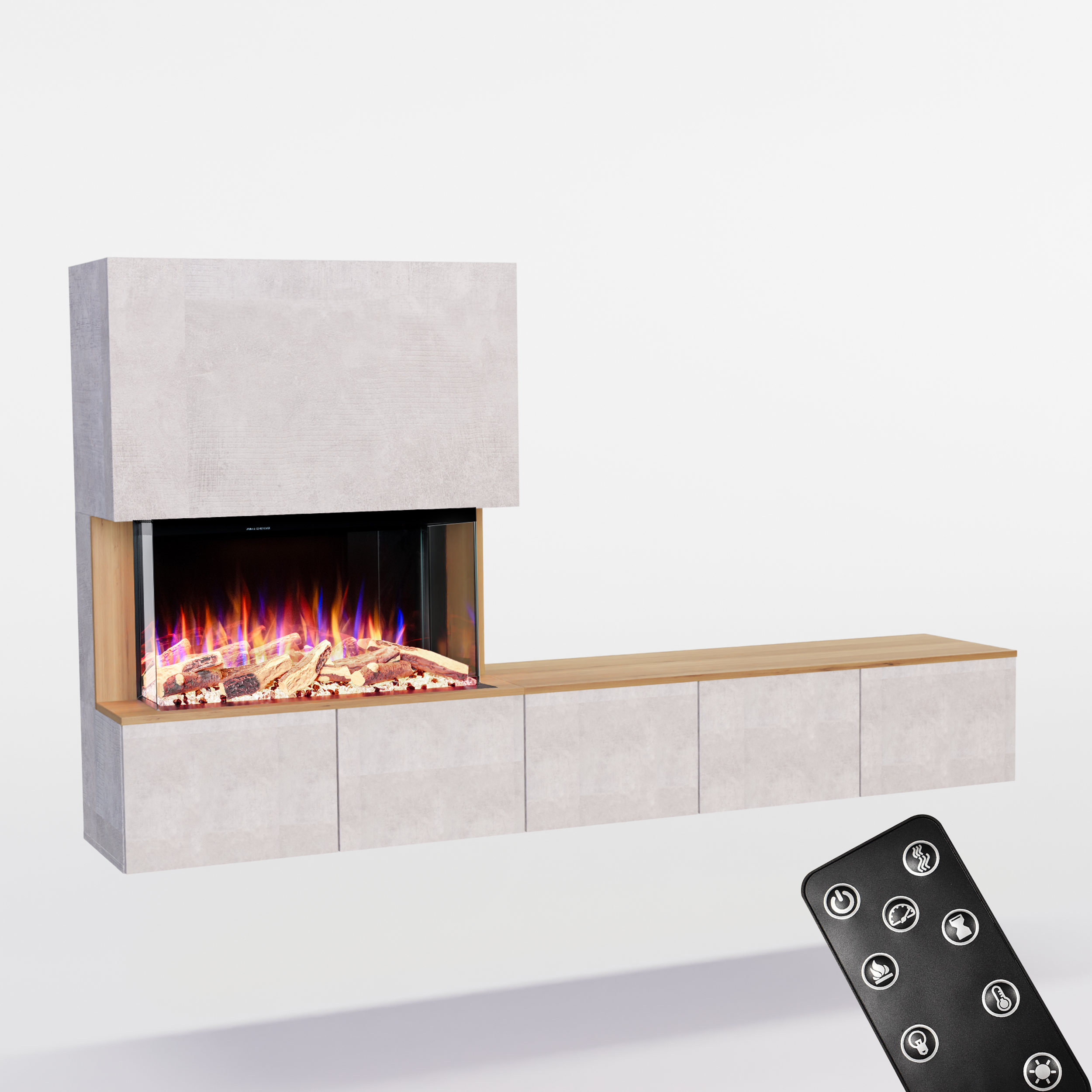 Glow Fire Elektrokamin CW5 E-Motion