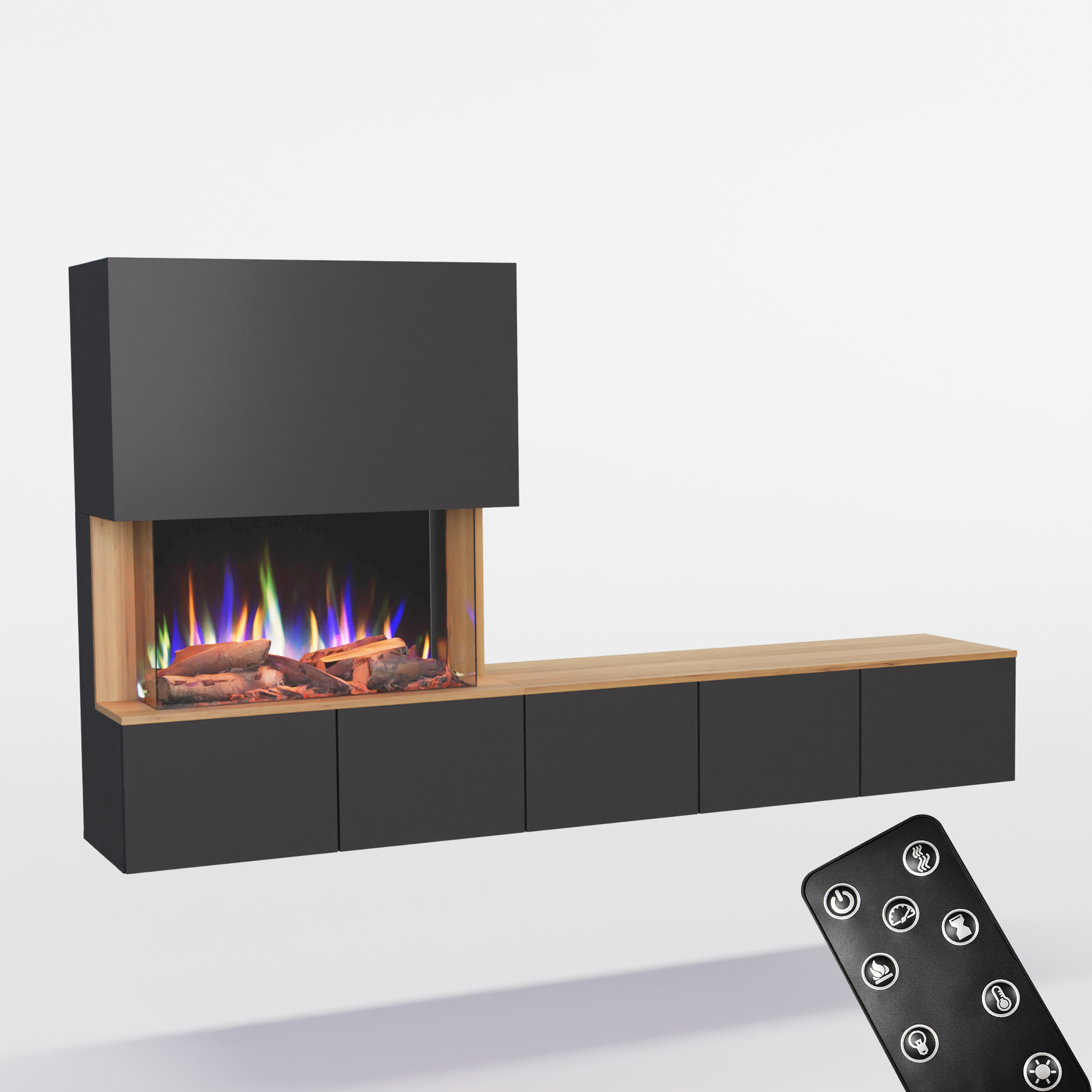 Glow Fire Elektrokamin CW5 E-Motion