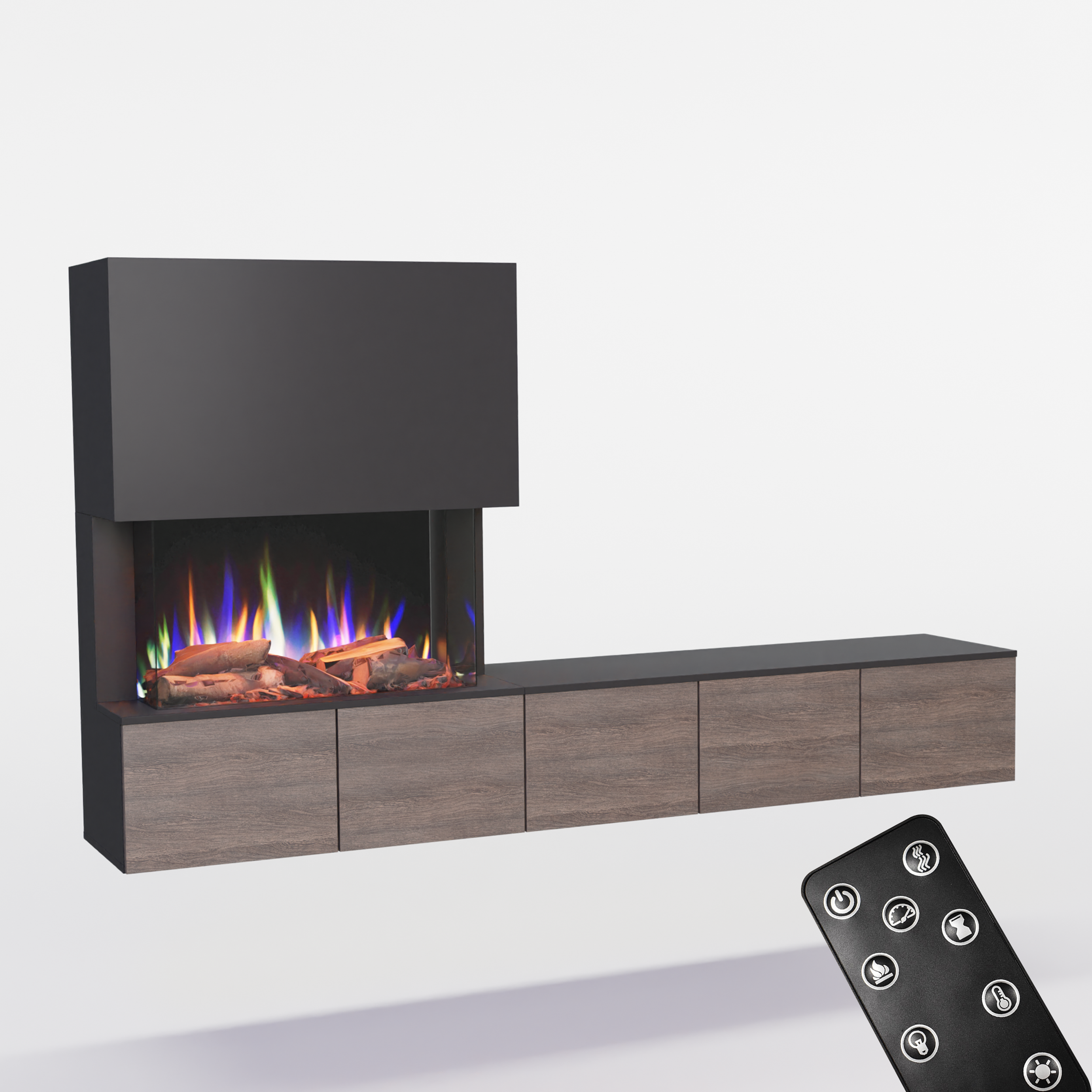 Glow Fire Elektrokamin CW5 E-Motion