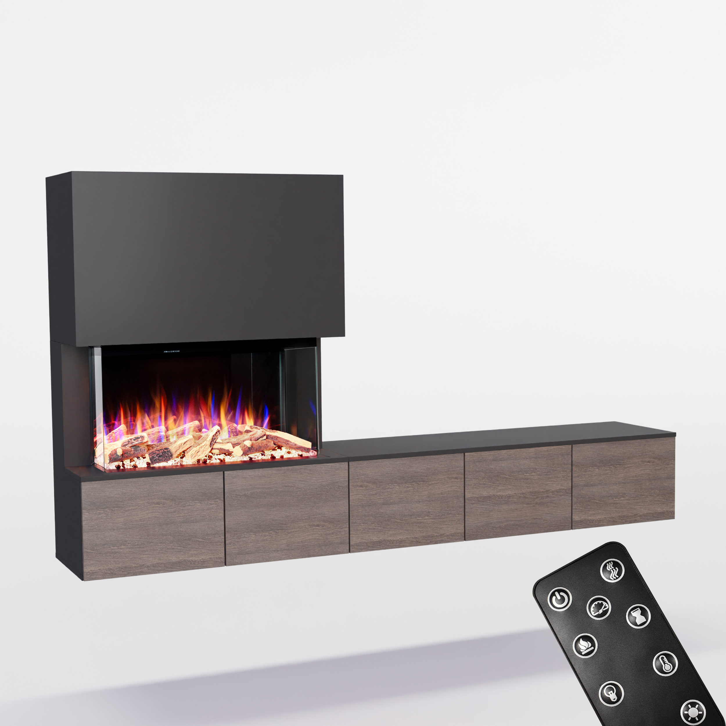 Glow Fire Elektrokamin CW5 E-Motion