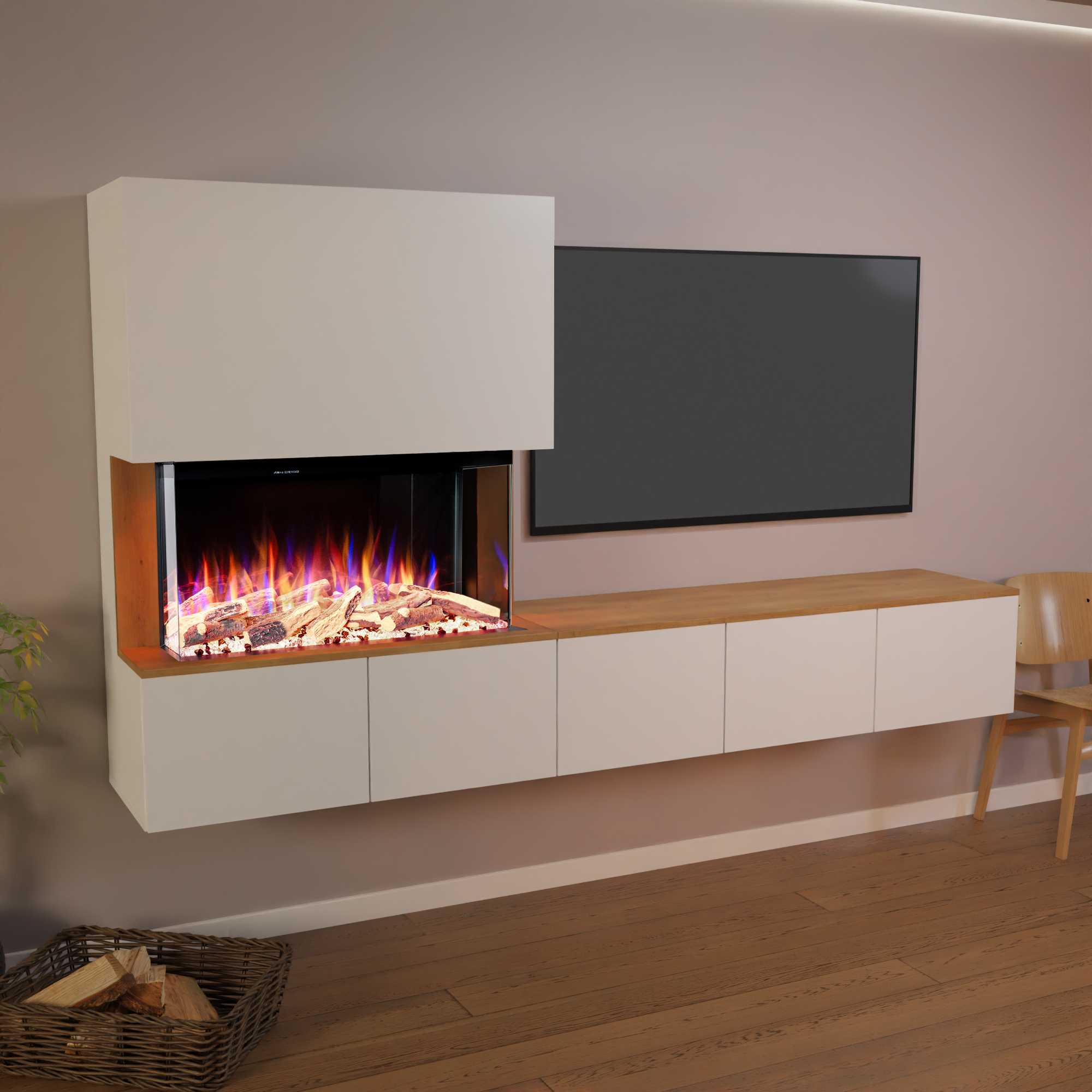 Glow Fire Elektrokamin CW5 E-Motion