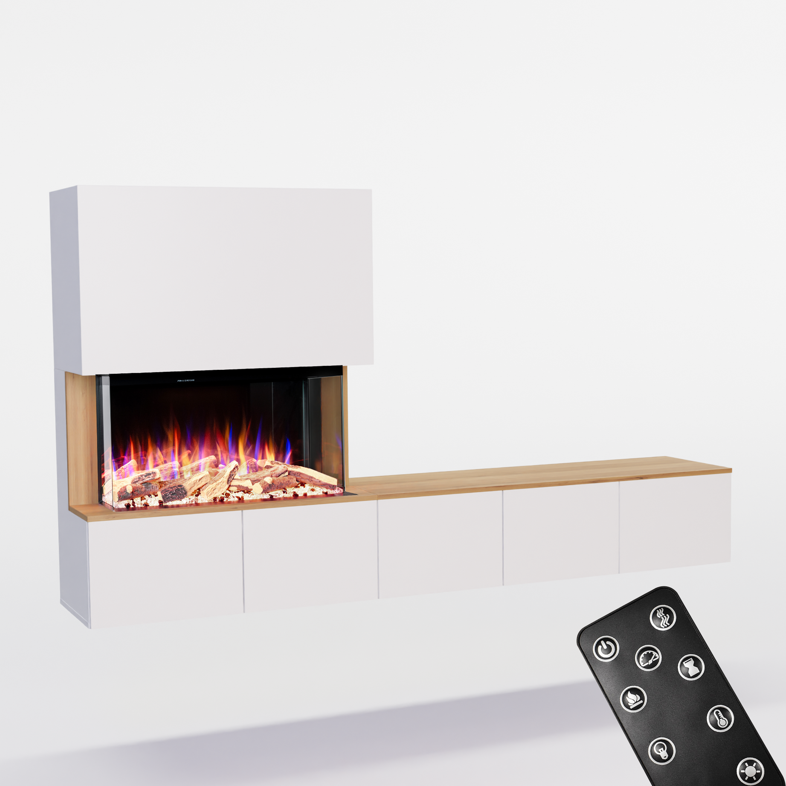 Glow Fire Elektrokamin CW5 E-Motion