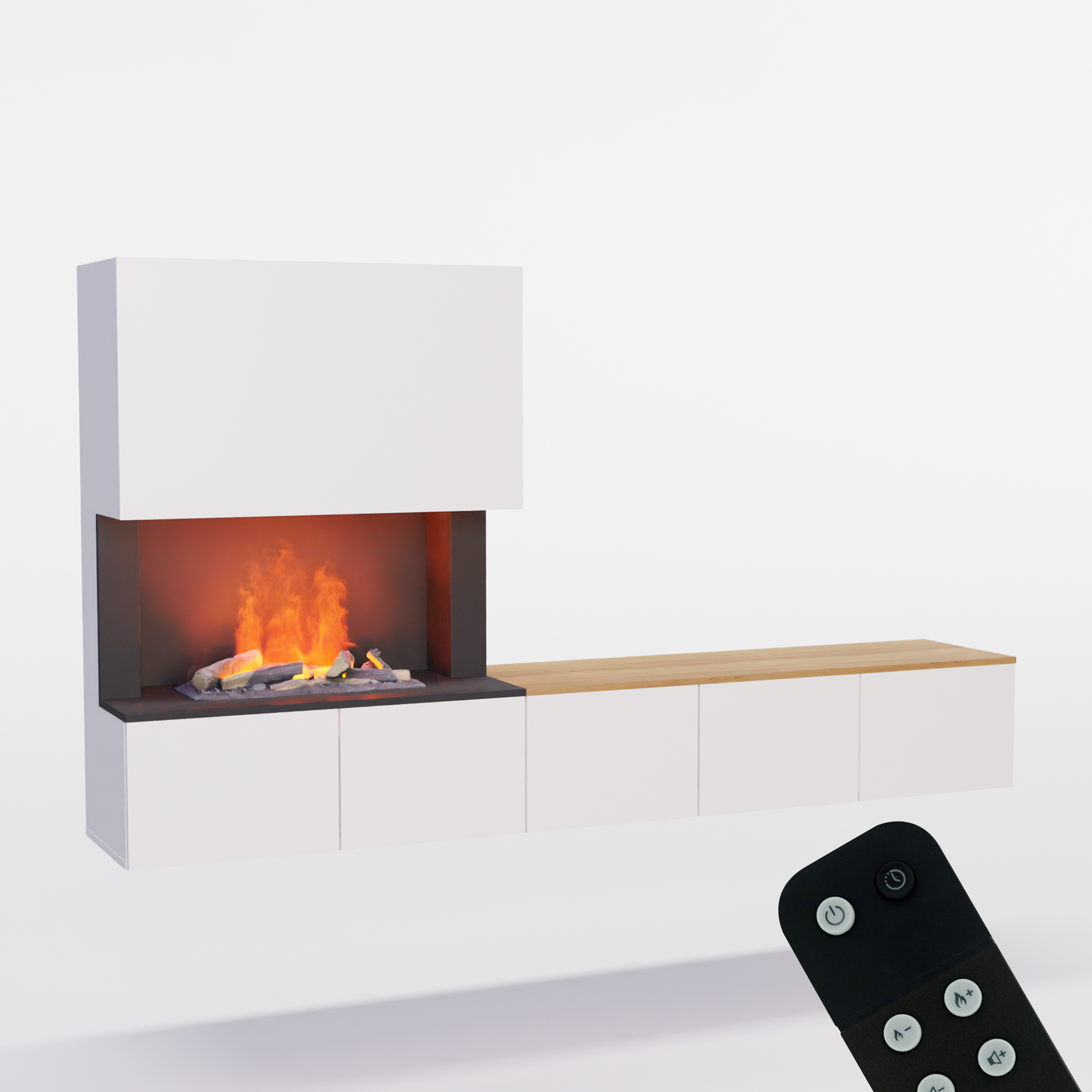 Glow Fire CW5 Wasserdampf Sideboard