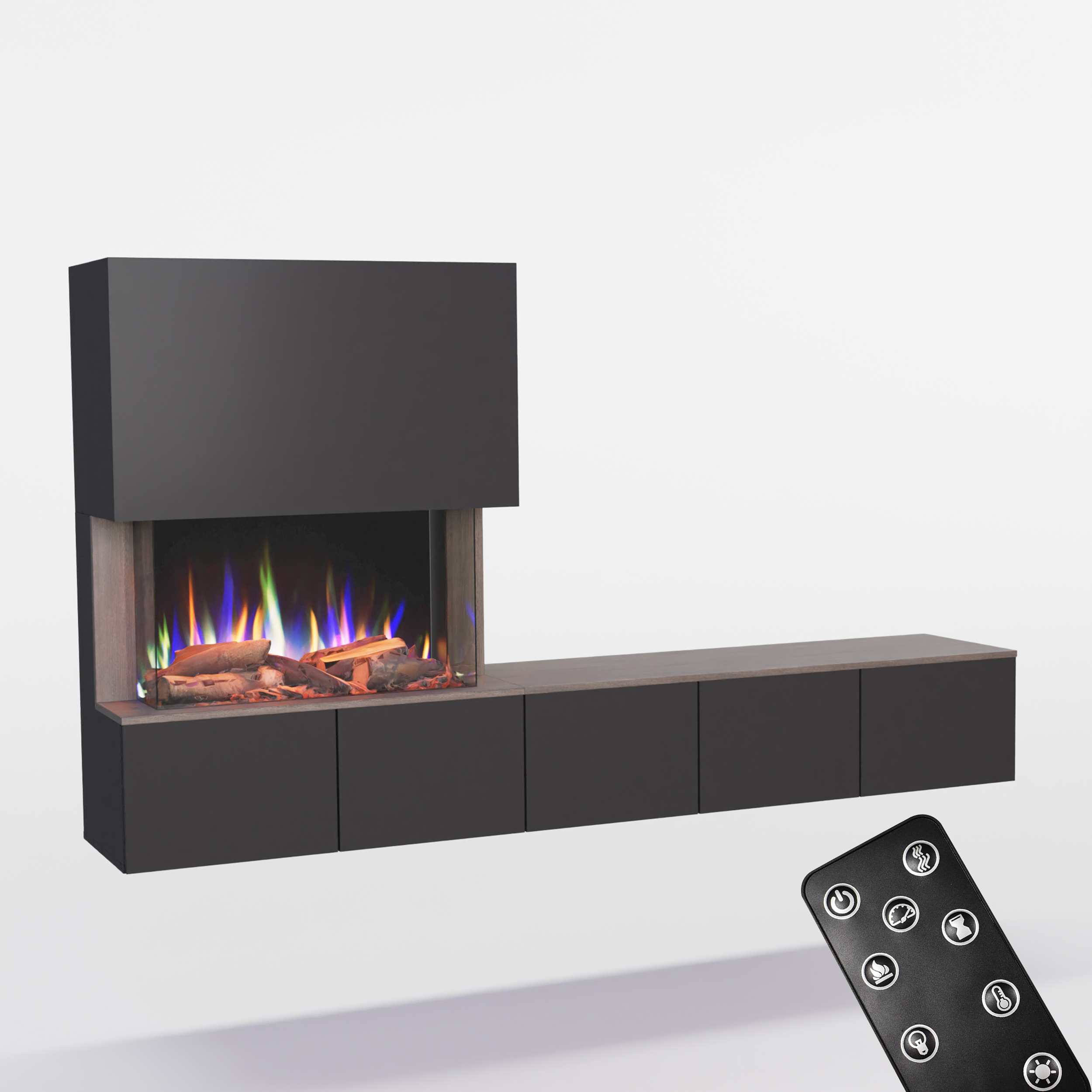 Glow Fire Elektrokamin CW5 E-Motion